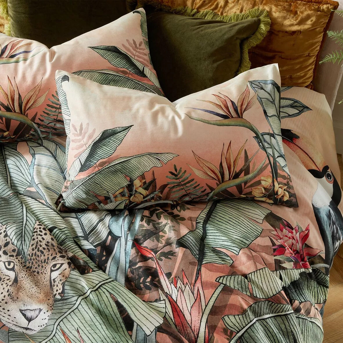 Cantaloupe Jaguar Bedding