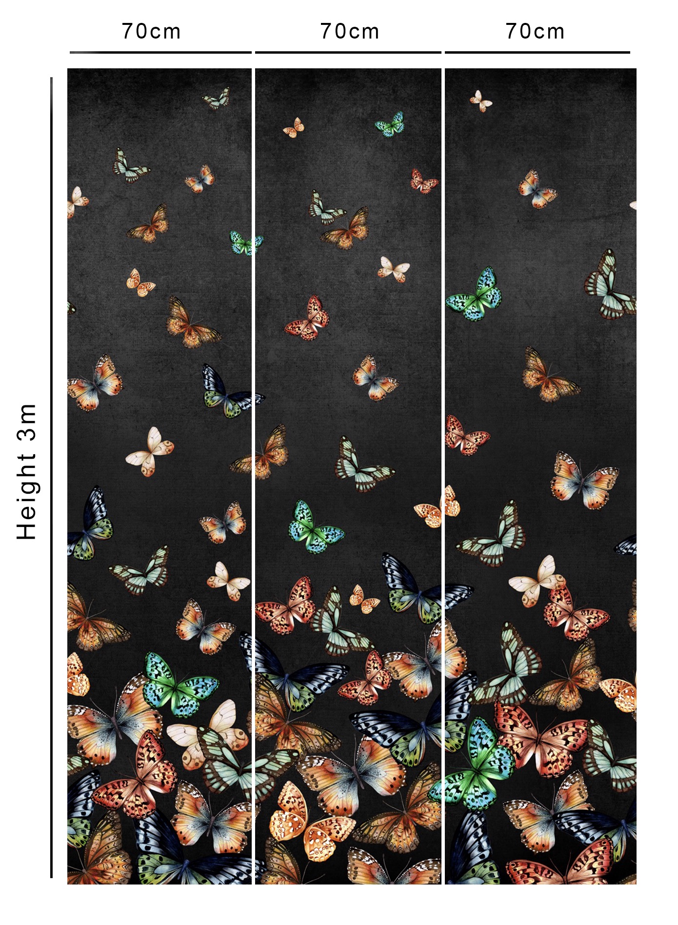 Papilio Parade Obsidian Wallpaper