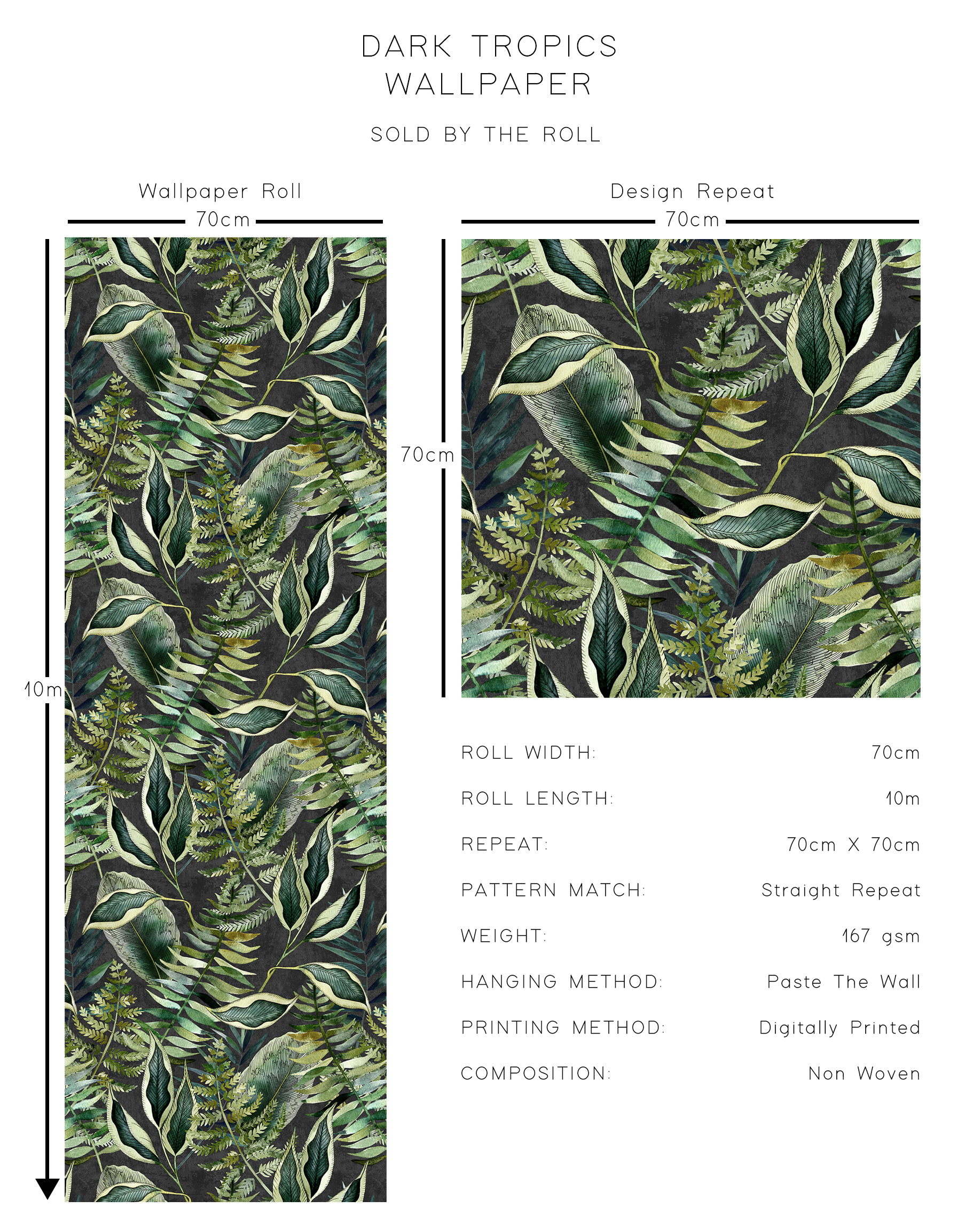 Dark Tropics Wallpaper