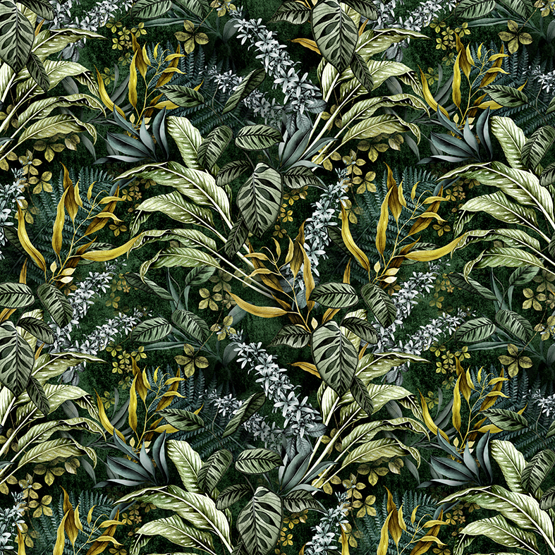 Sariska Jungle Olive Wallpaper
