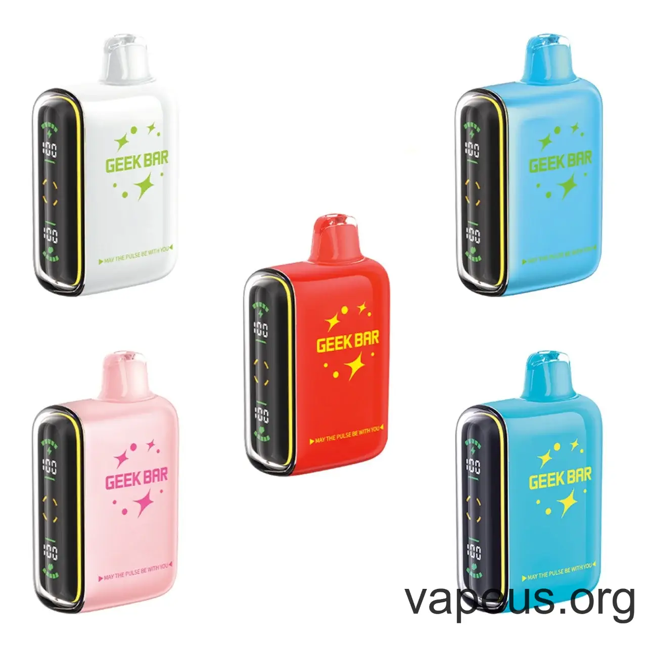 Geek Bar Pulse Nicotine Free Vape Disposable-Zero Nicotine-Non Nicotine - 15000 Puffs - VapeUs.Org