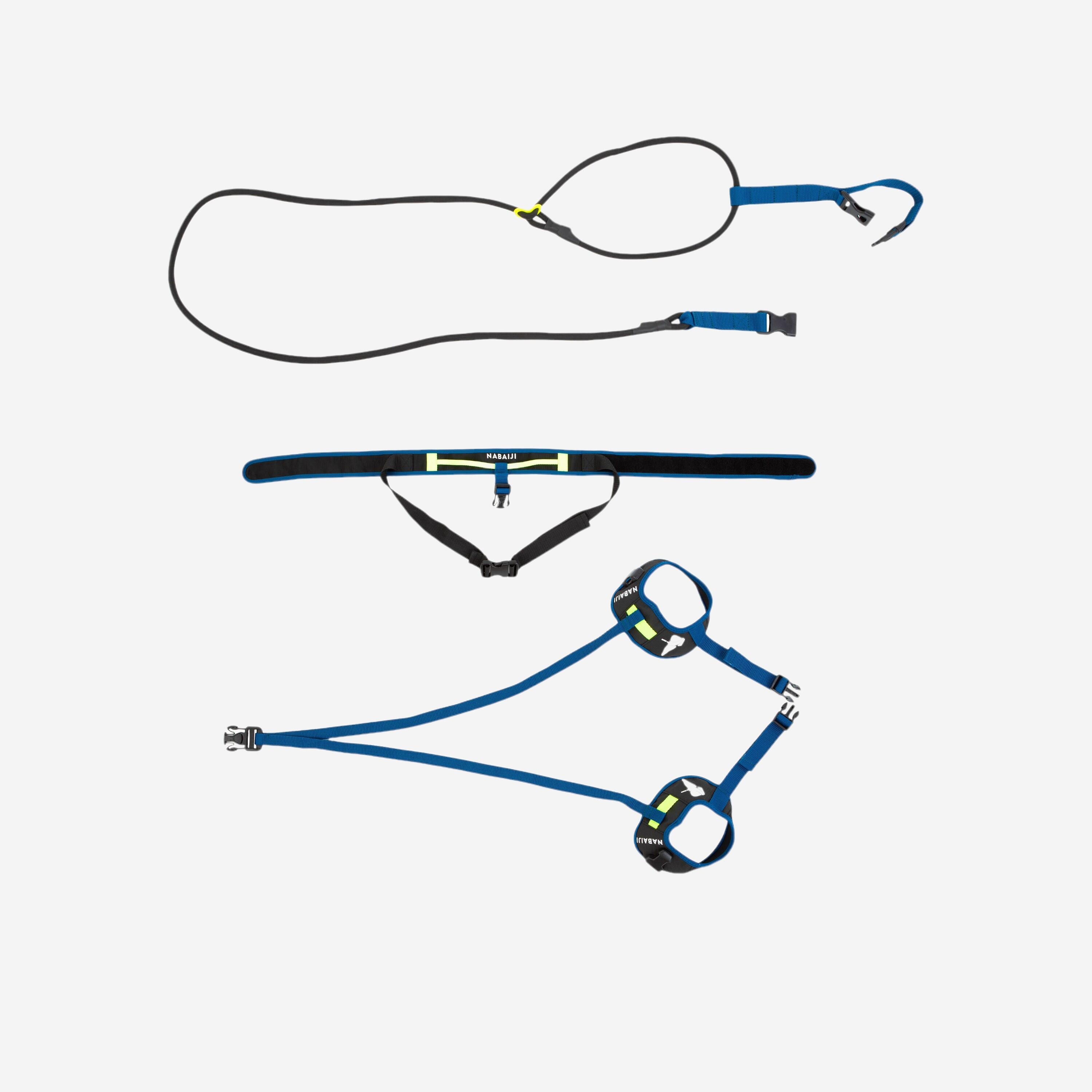 STATIONARY SWIMMING TETHER POOL SWIMMING