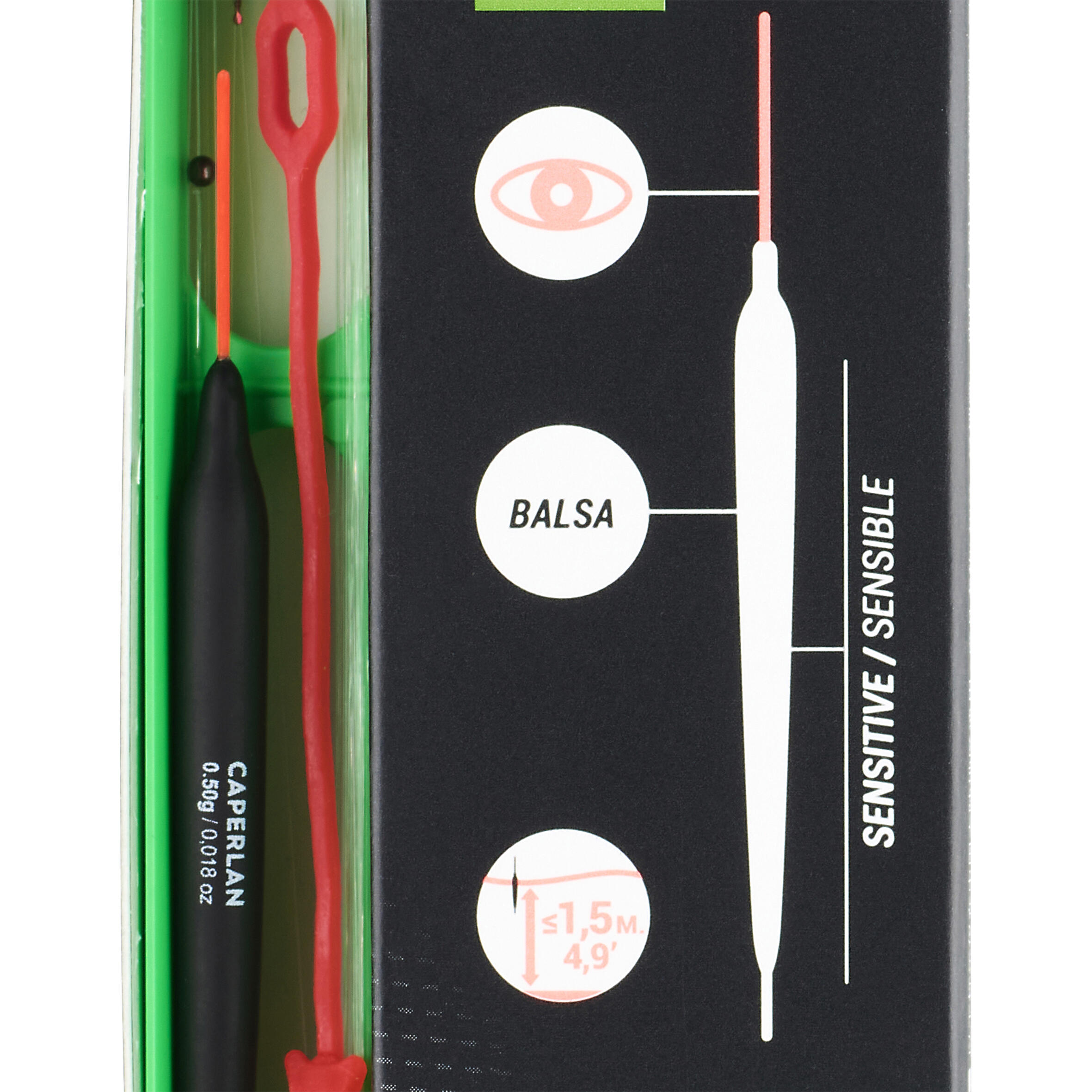 RIGGED LINE PF-RL900 T 0.5 g FOR SURFACE FISHING FOR CYPRINIDS