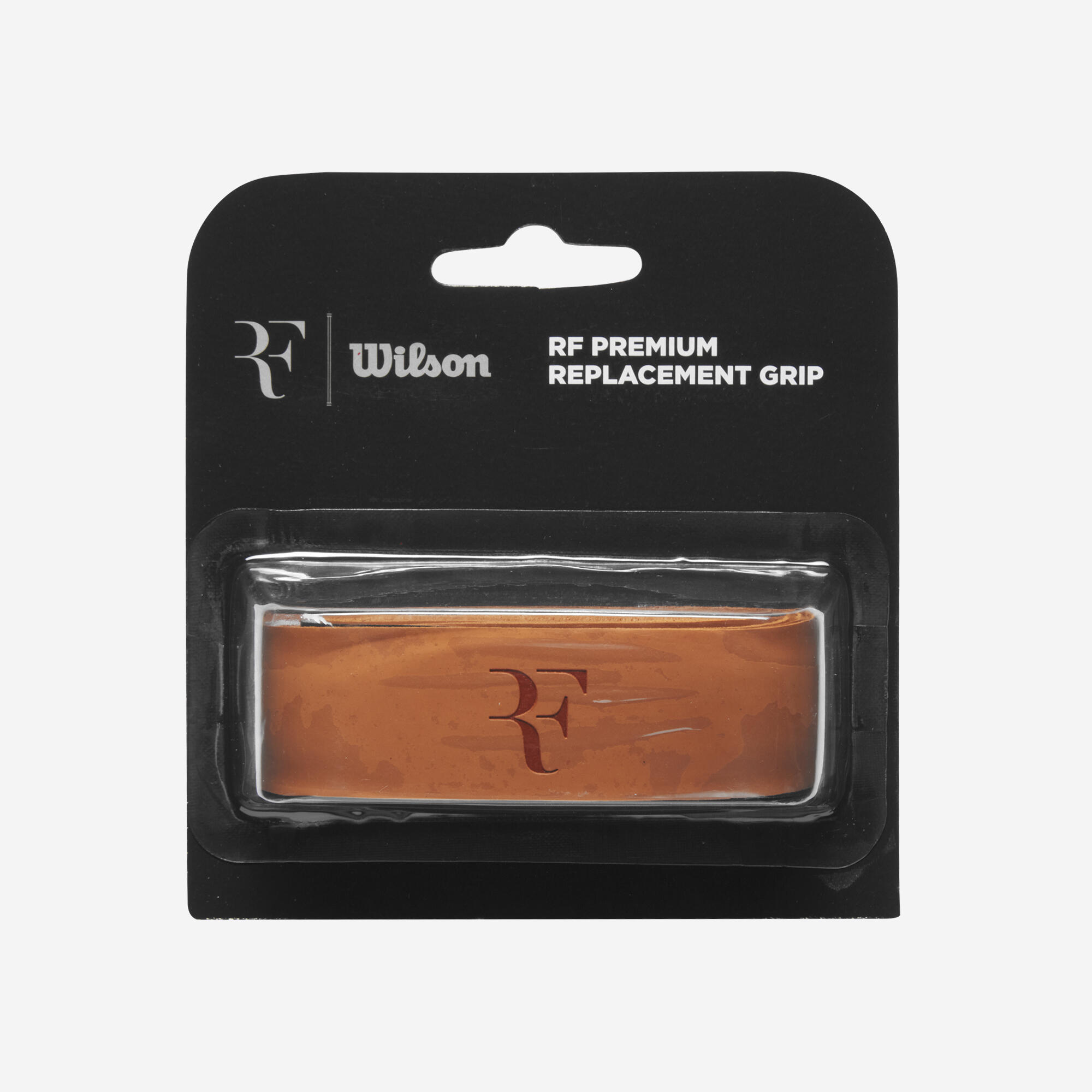 Synthetic Leather Tennis Grip Roger Federer RF - Brown