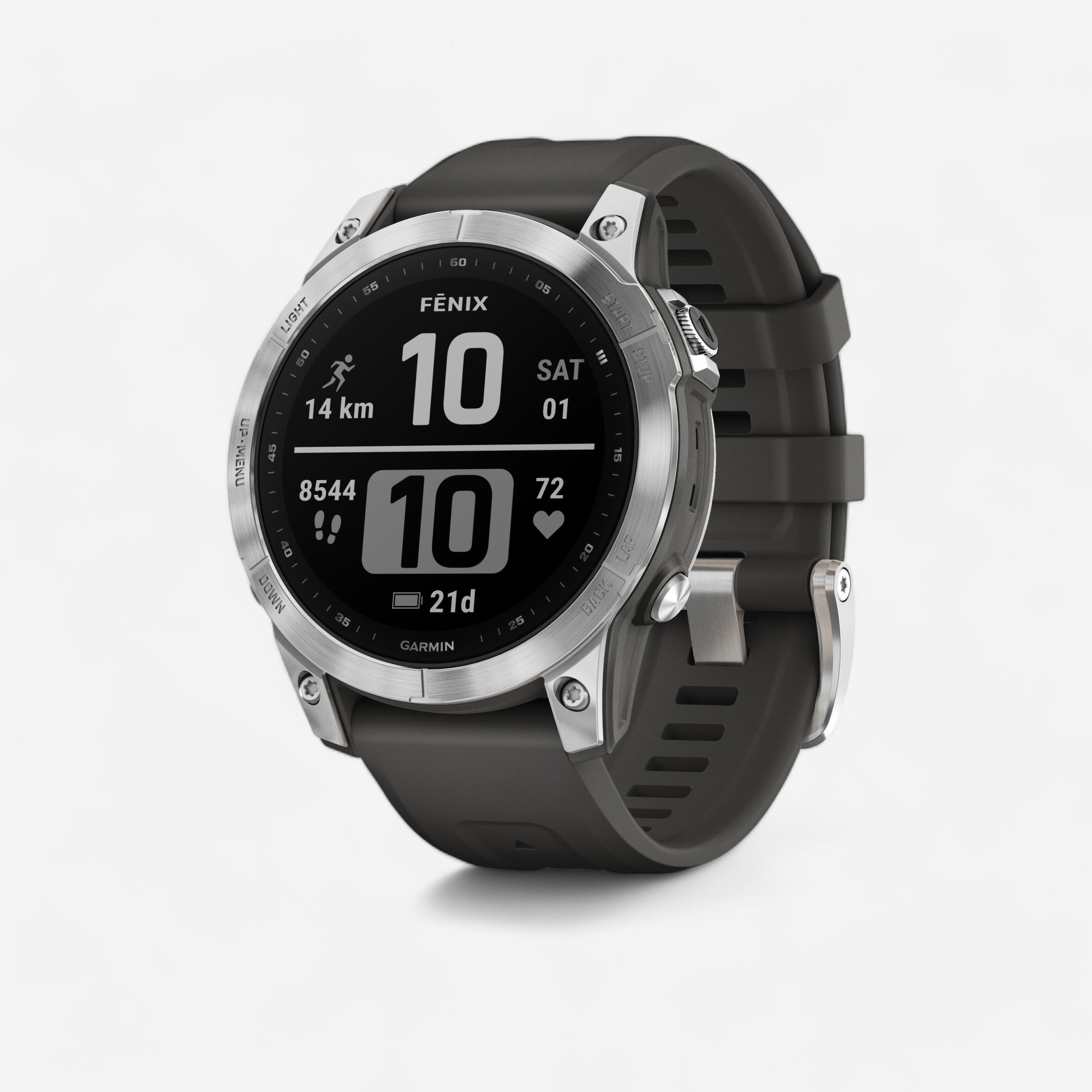 GARMIN FENIX 7 GPS SMARTWATCH SILVER GREY