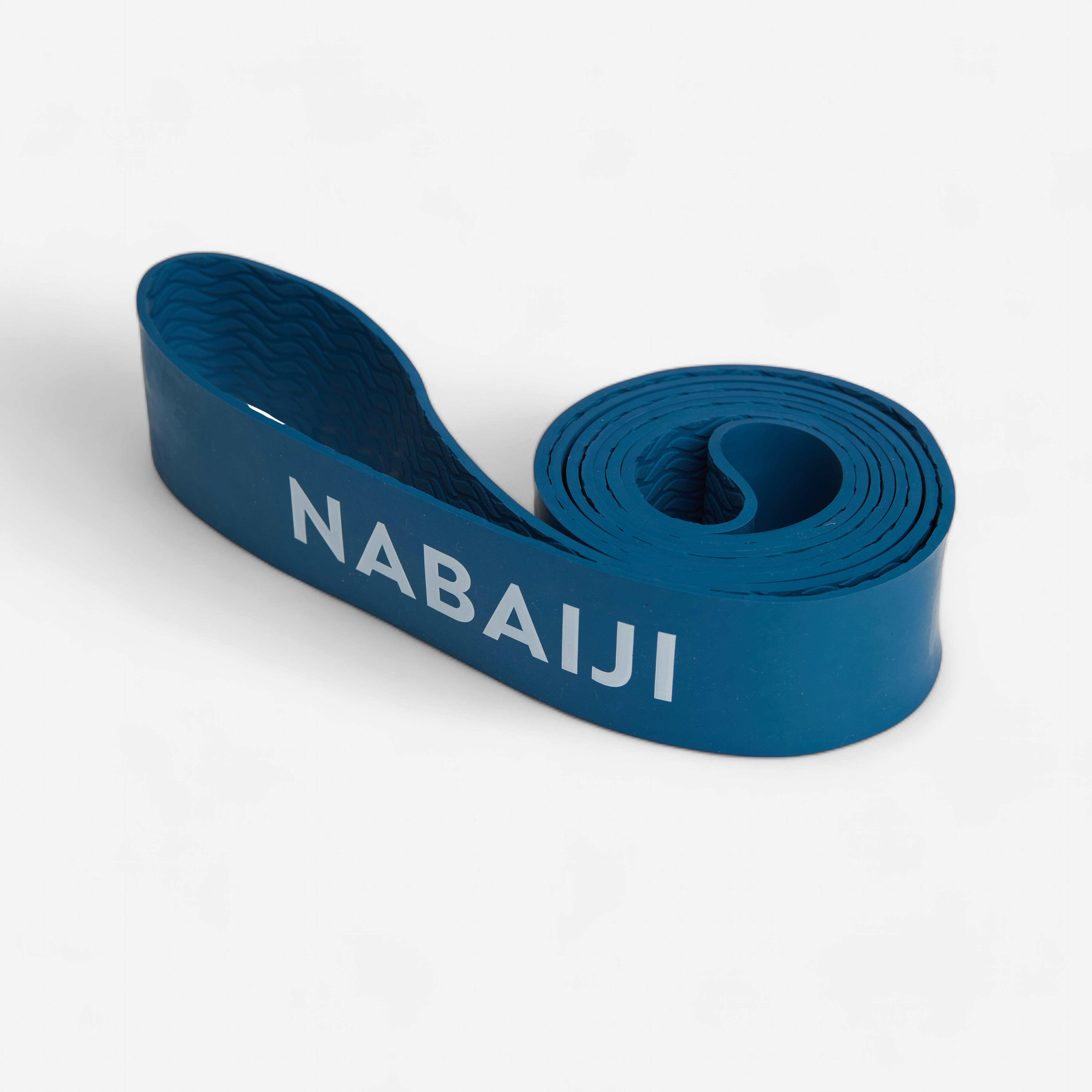 Aquagym aquatic elastic training band 25 kg Dark Blue