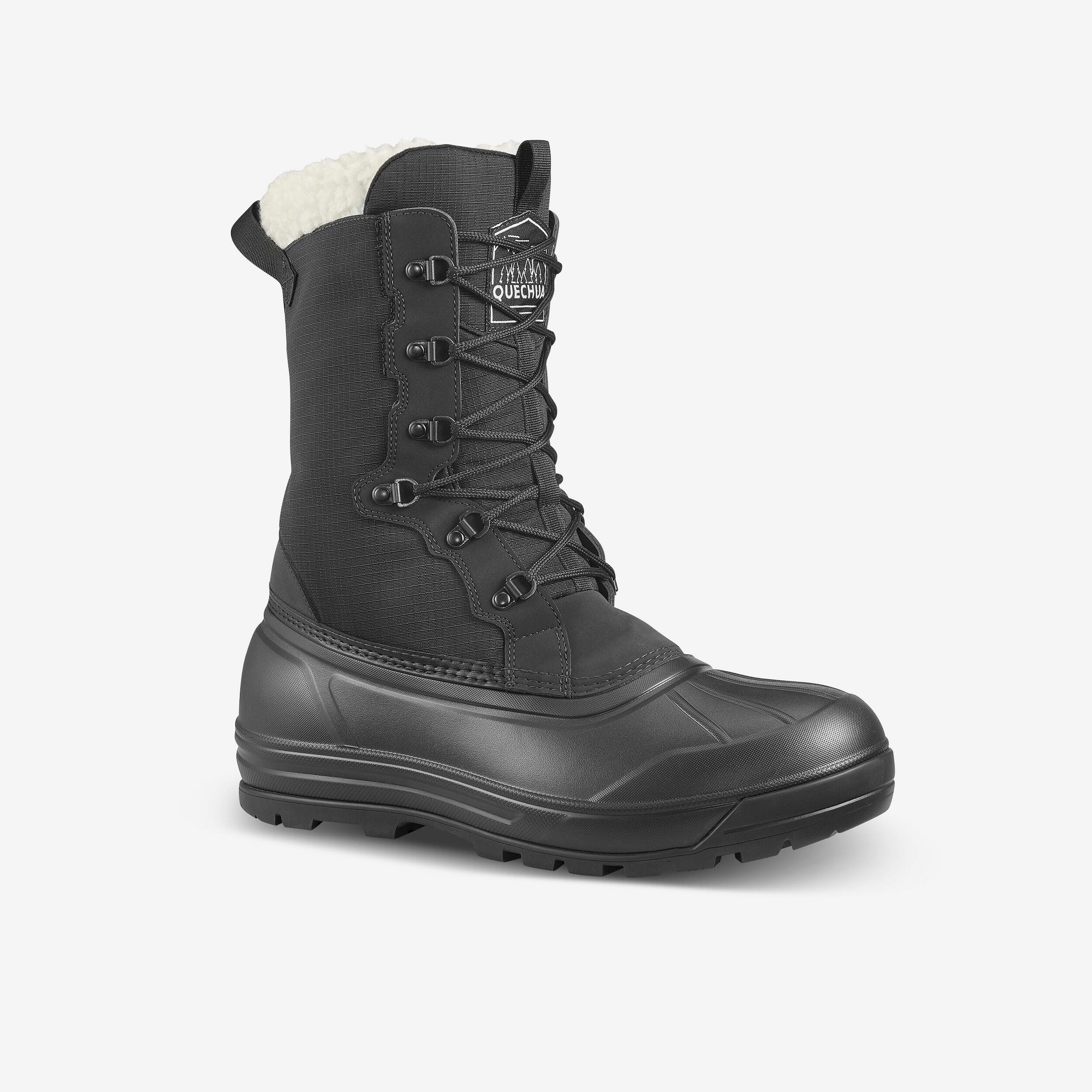Men’s Warm Waterproof Snow Boots  - SH900 lace-up