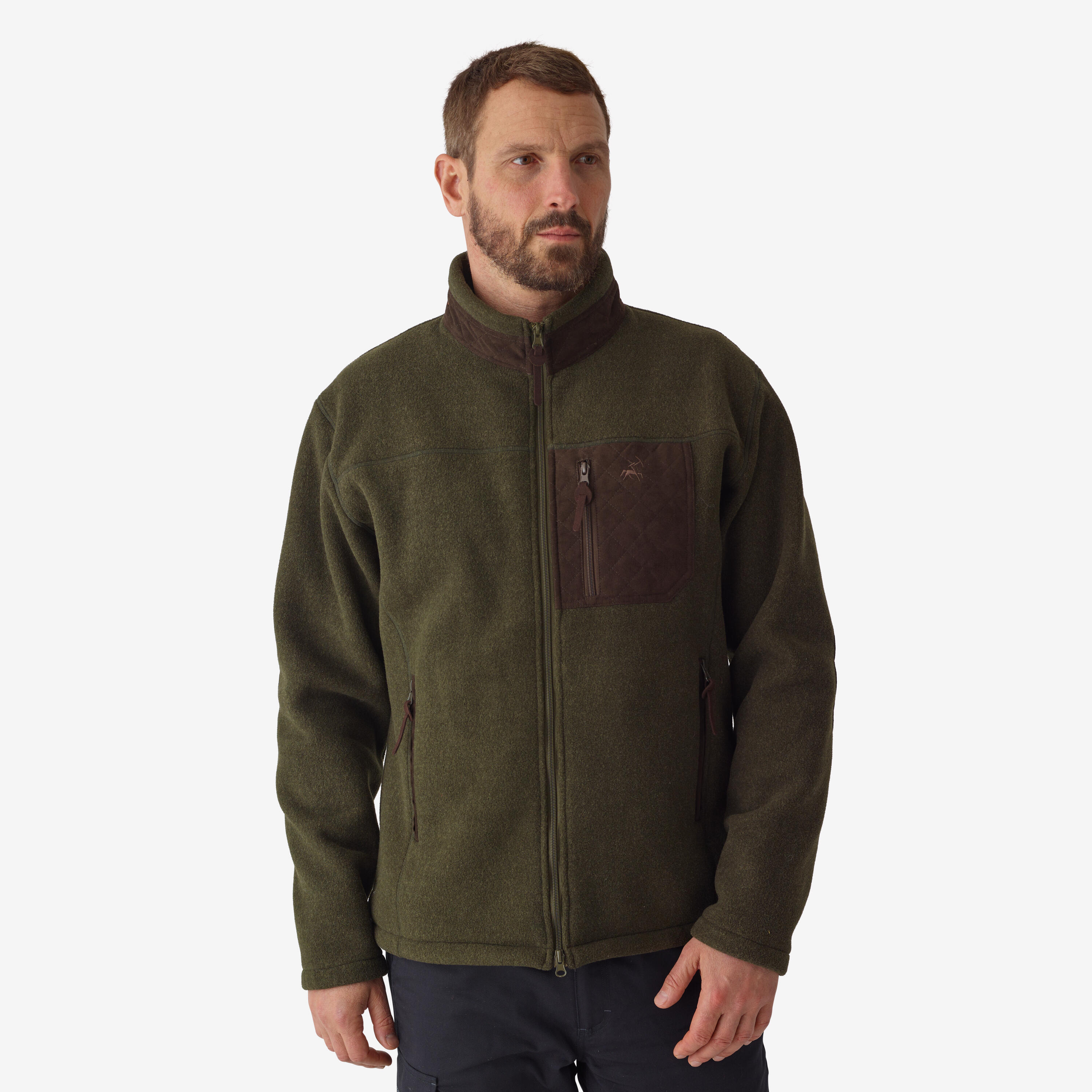 Fleece jacket sherpa