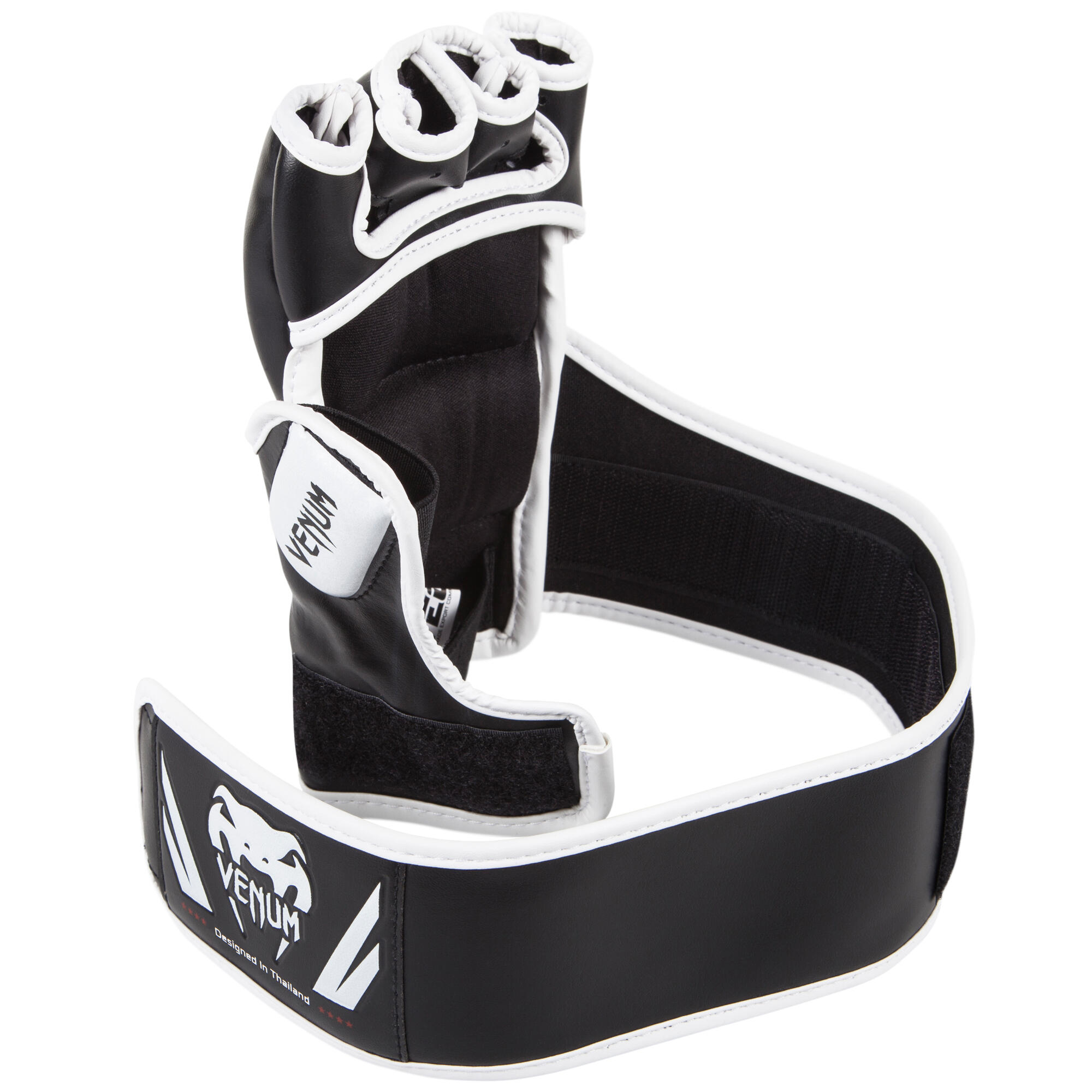 MMA Training Mitts Challenger - White / Black