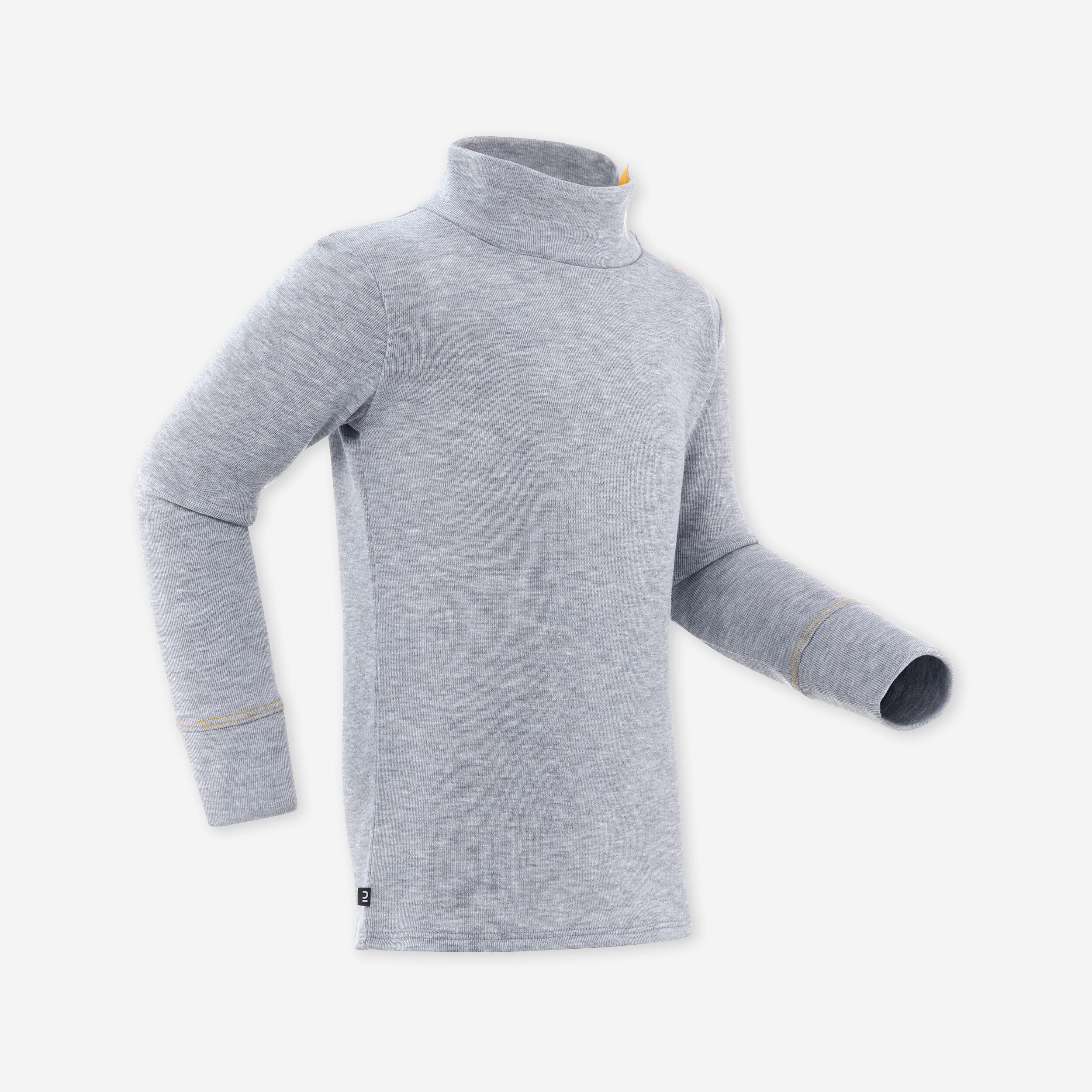 Base layer top  Baby ski first layer - WARM grey
