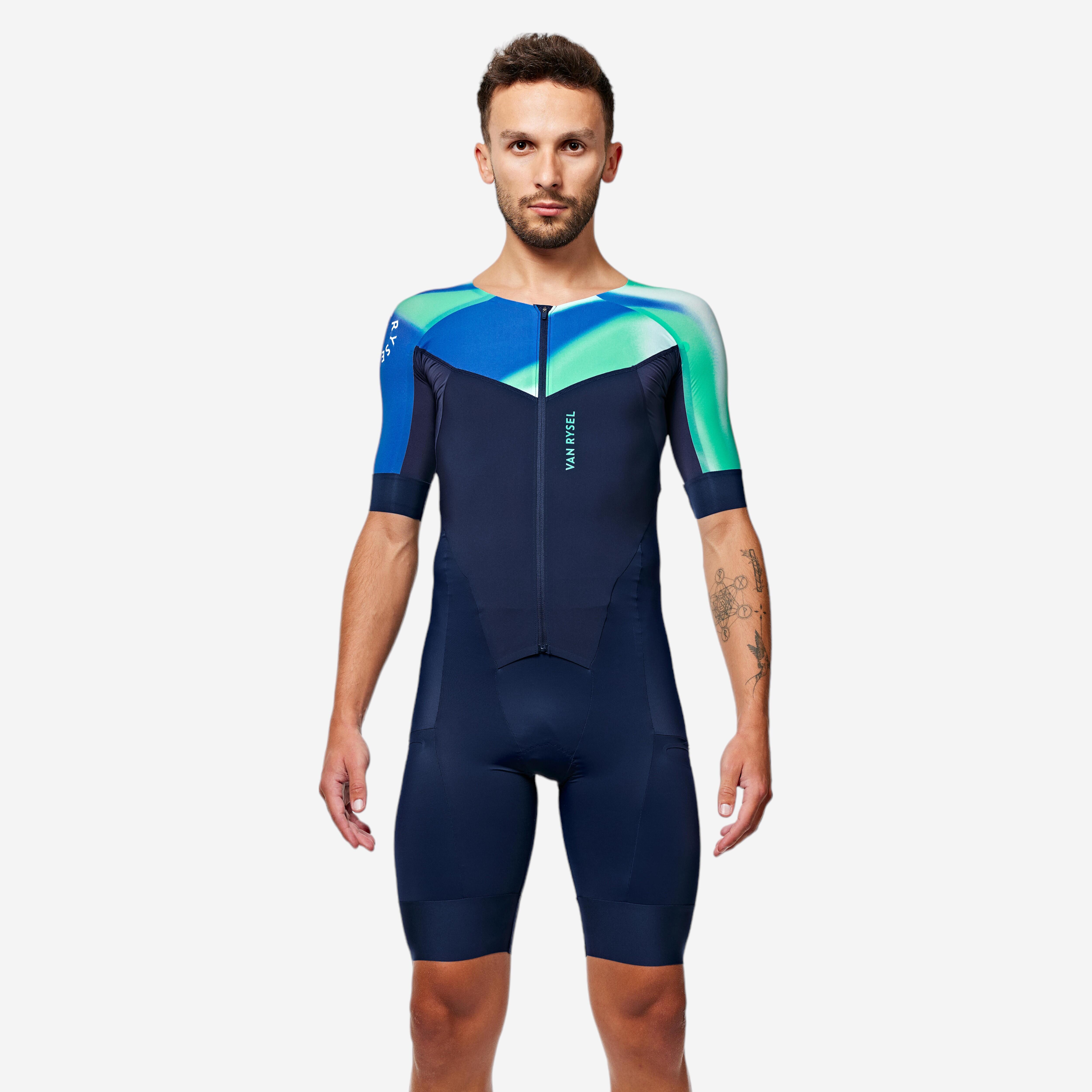 MEN'S LD TRIATHLON TRISUIT - NAVY GRADIENT