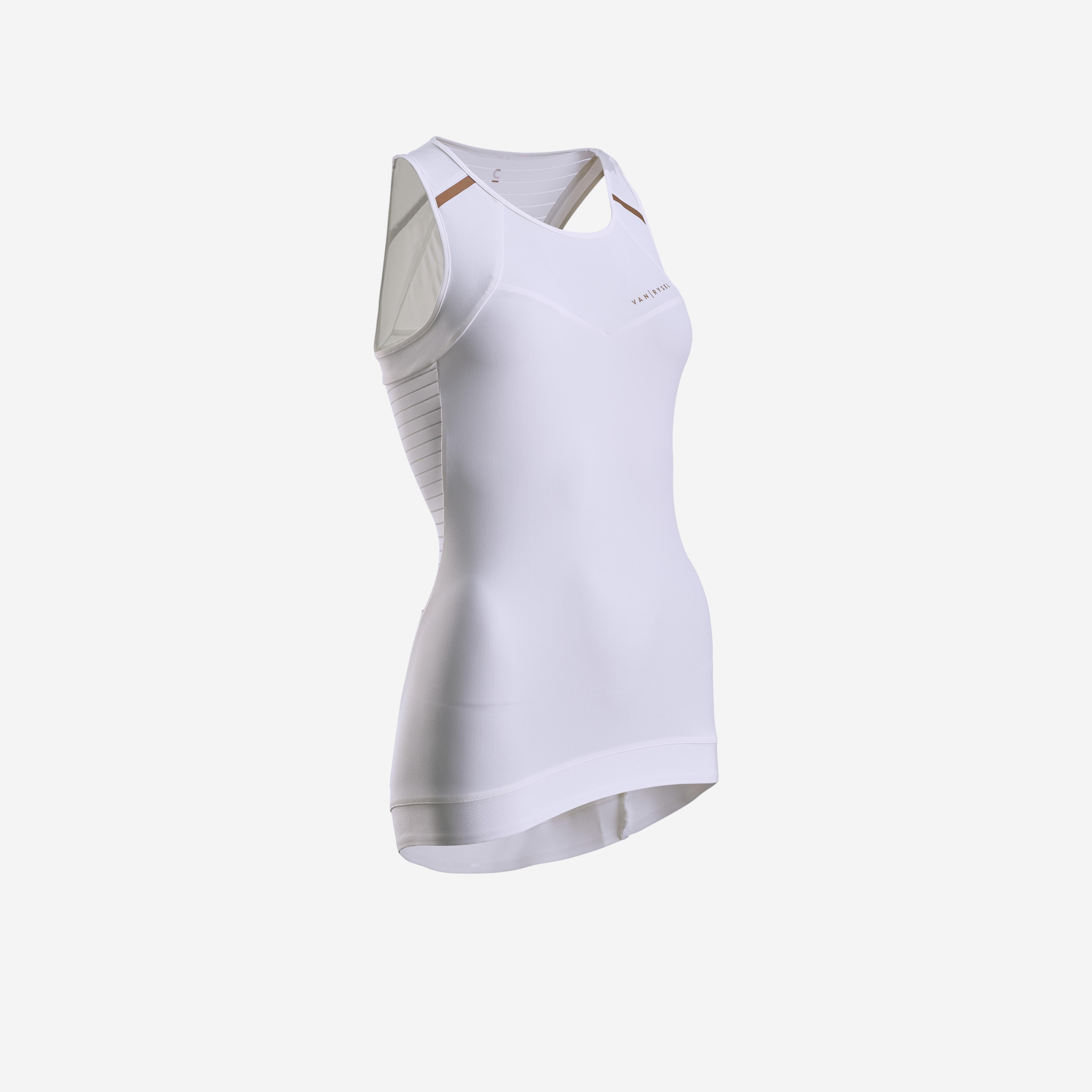 Women's Road Cycling Tank Top RCR - Off White