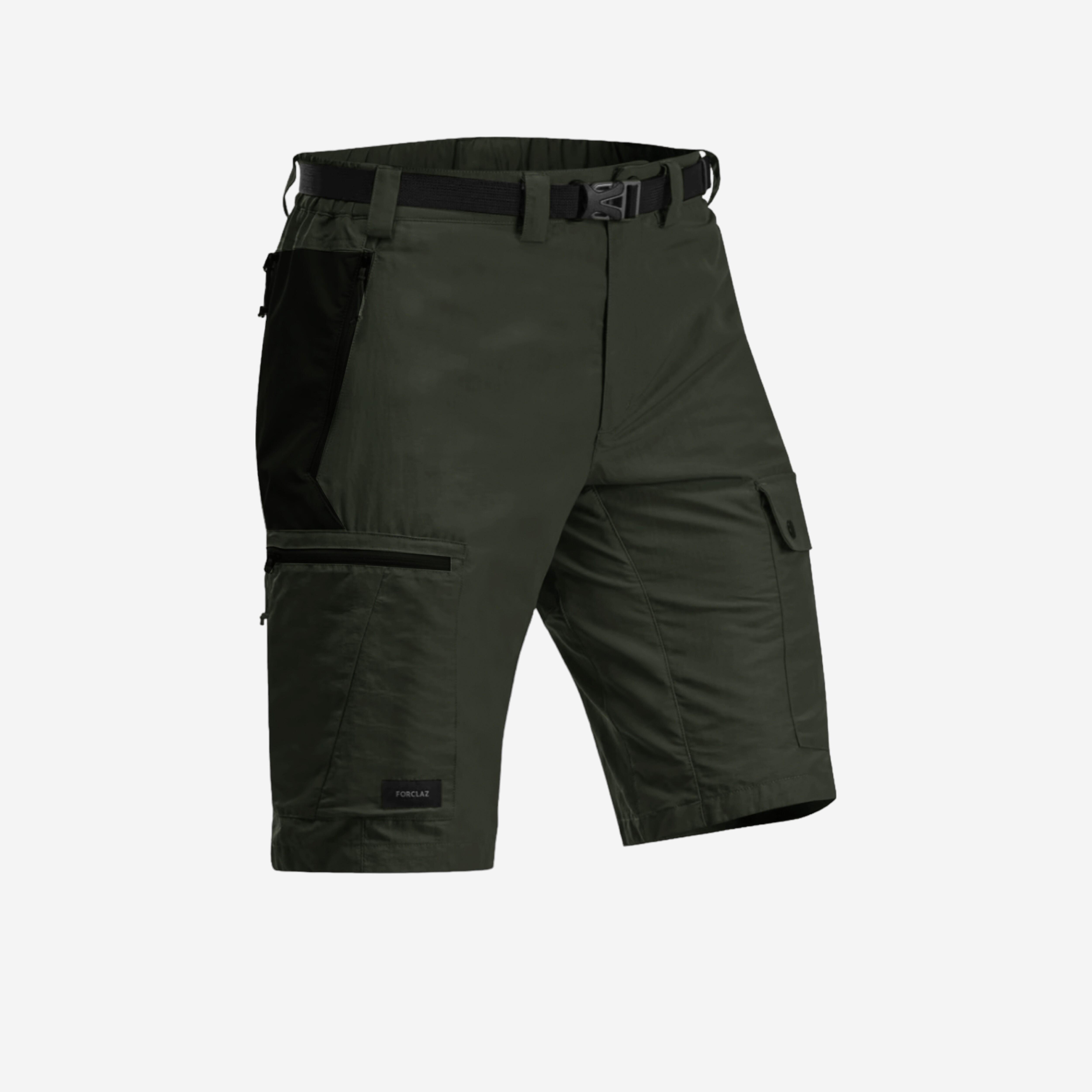 Men's robust trekking shorts - MT500