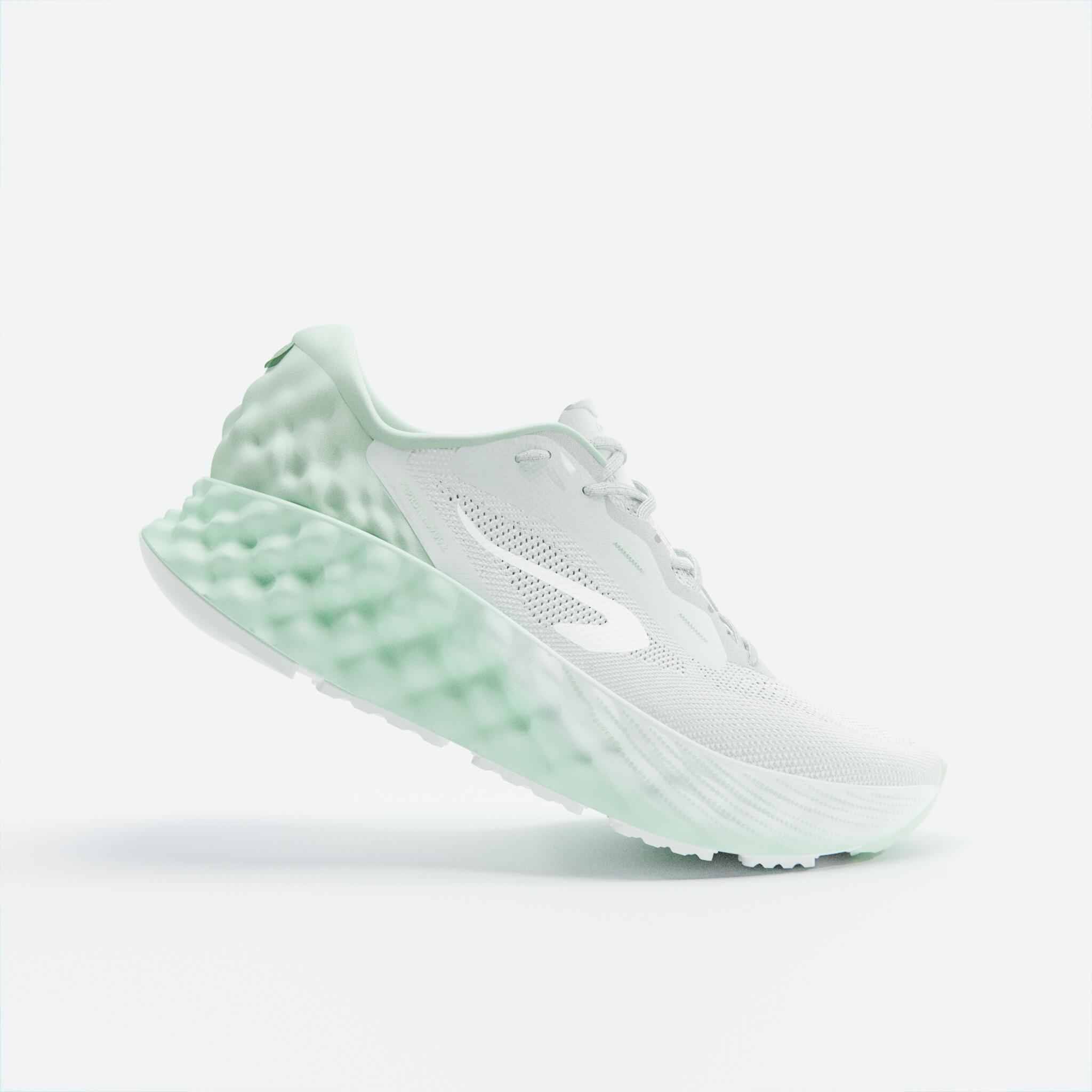 WOMEN'S KIPRUN KS900 2 RUNNING SHOES - GREEN GREY