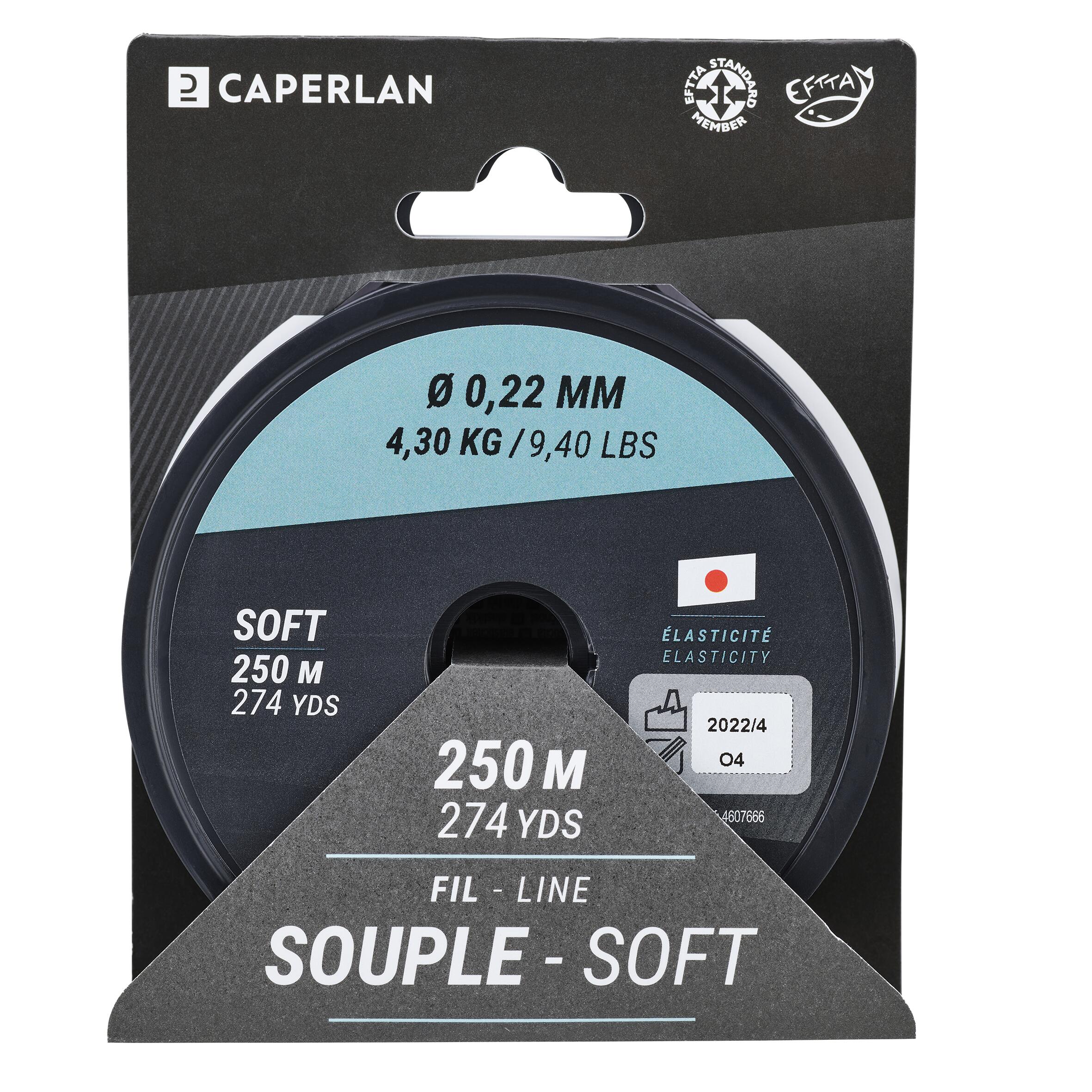 FISHING LINE RWY SOFT 250 M - CRYSTAL