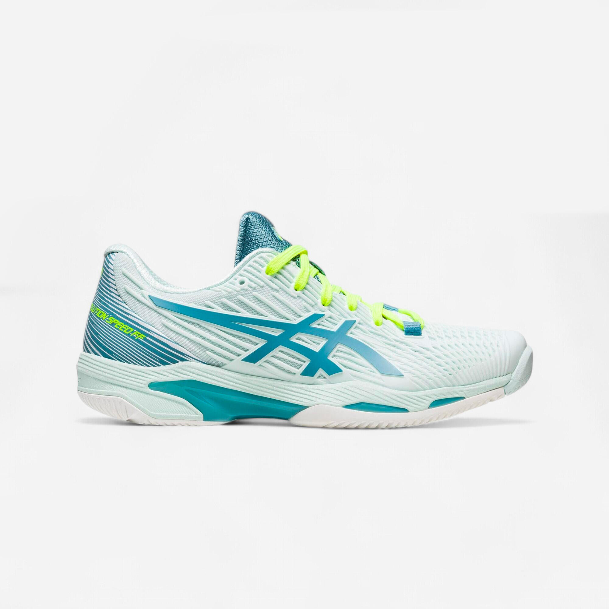 Women's Multicourt Tennis Shoes Solution Speed FF - Green/Turquoise