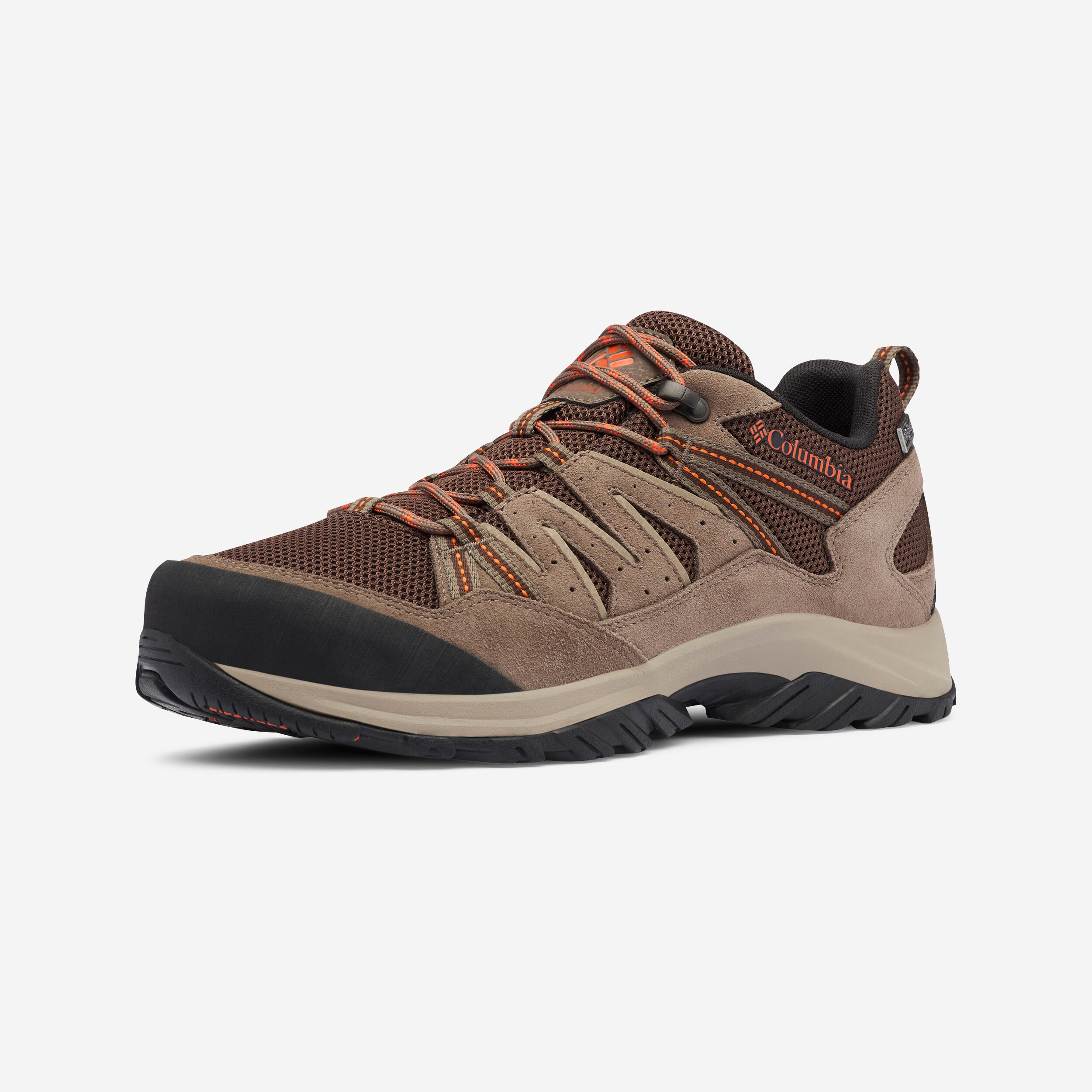 Men's waterproof walking shoes - Columbia Redmond - Brown