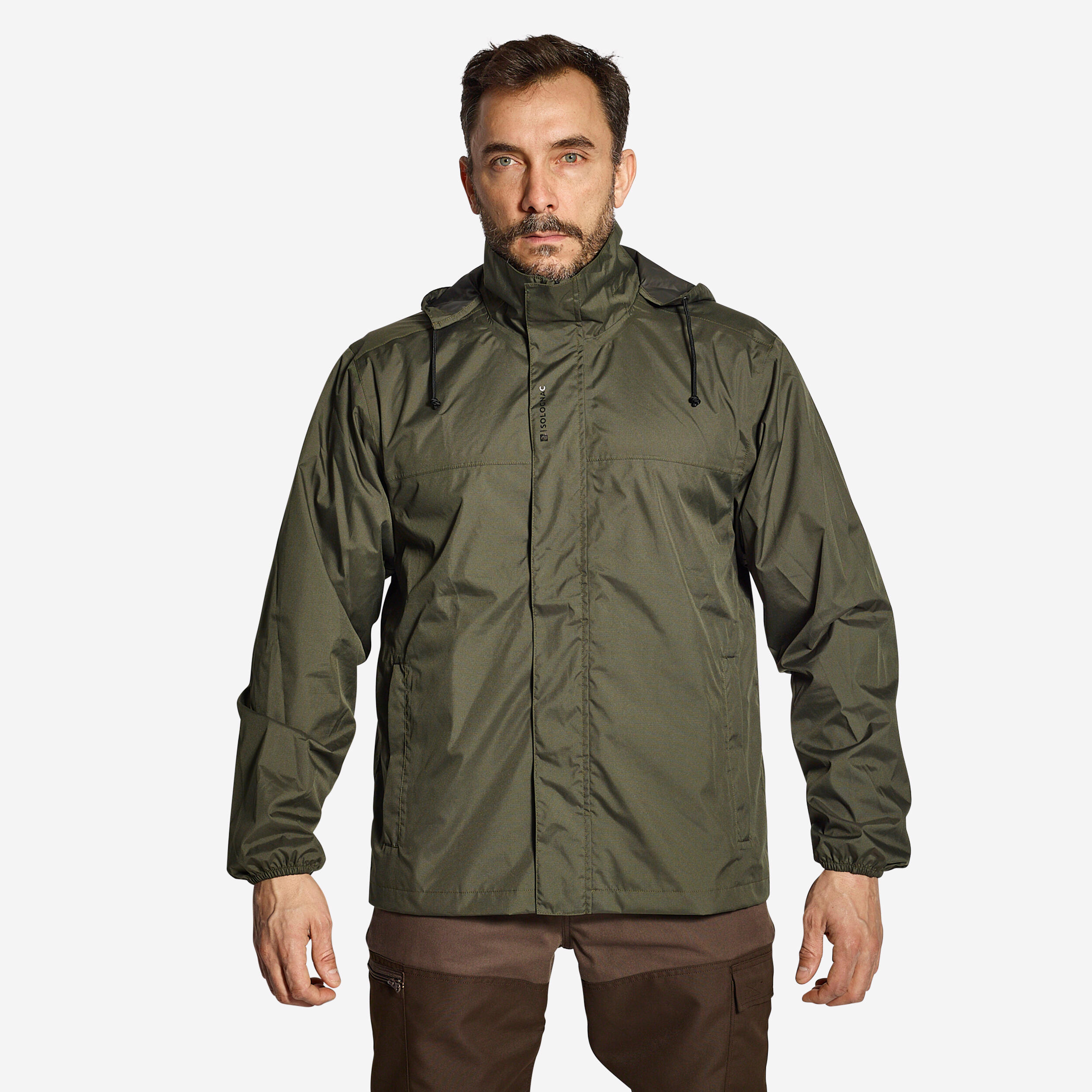 Country Sport Jacket 100 Waterproof Green