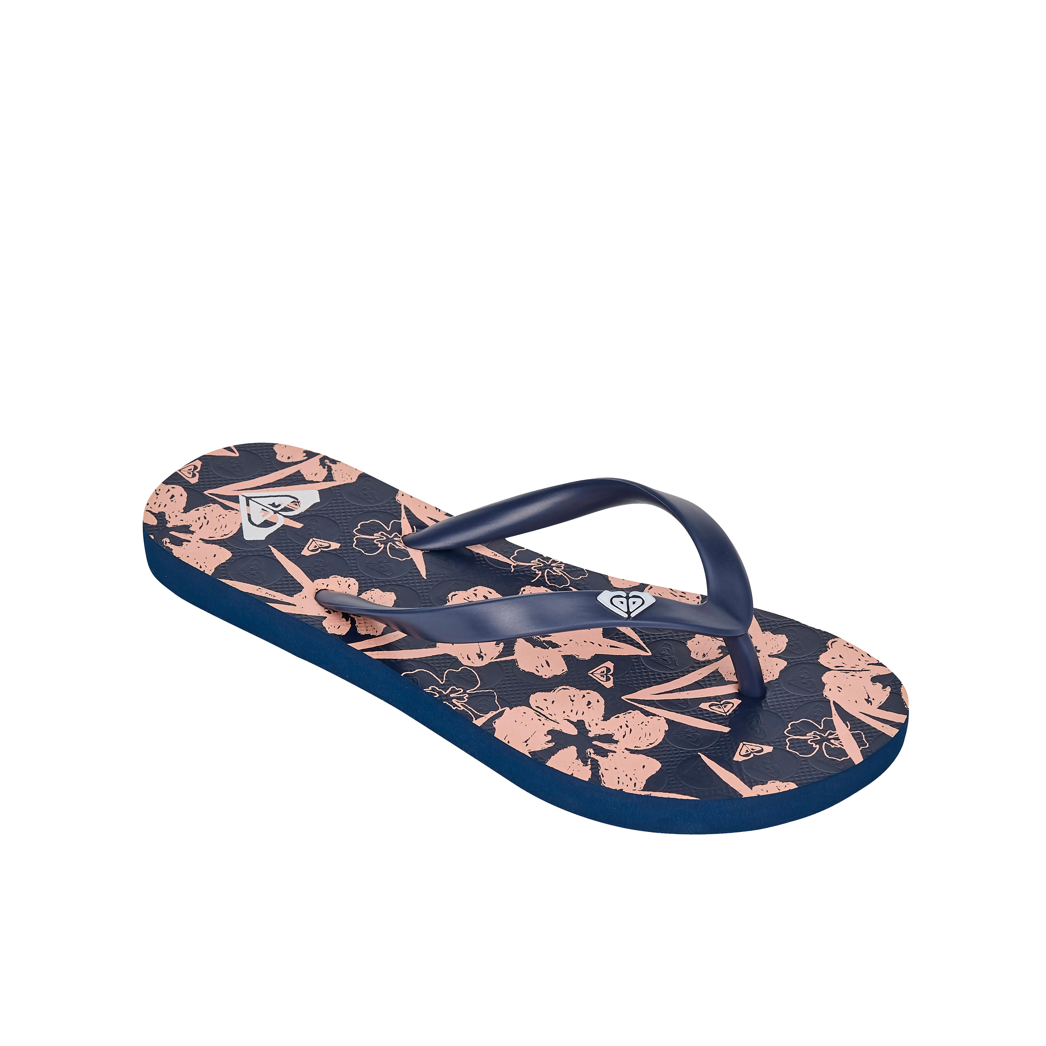 Kids flip-flops - To the sea coral blue