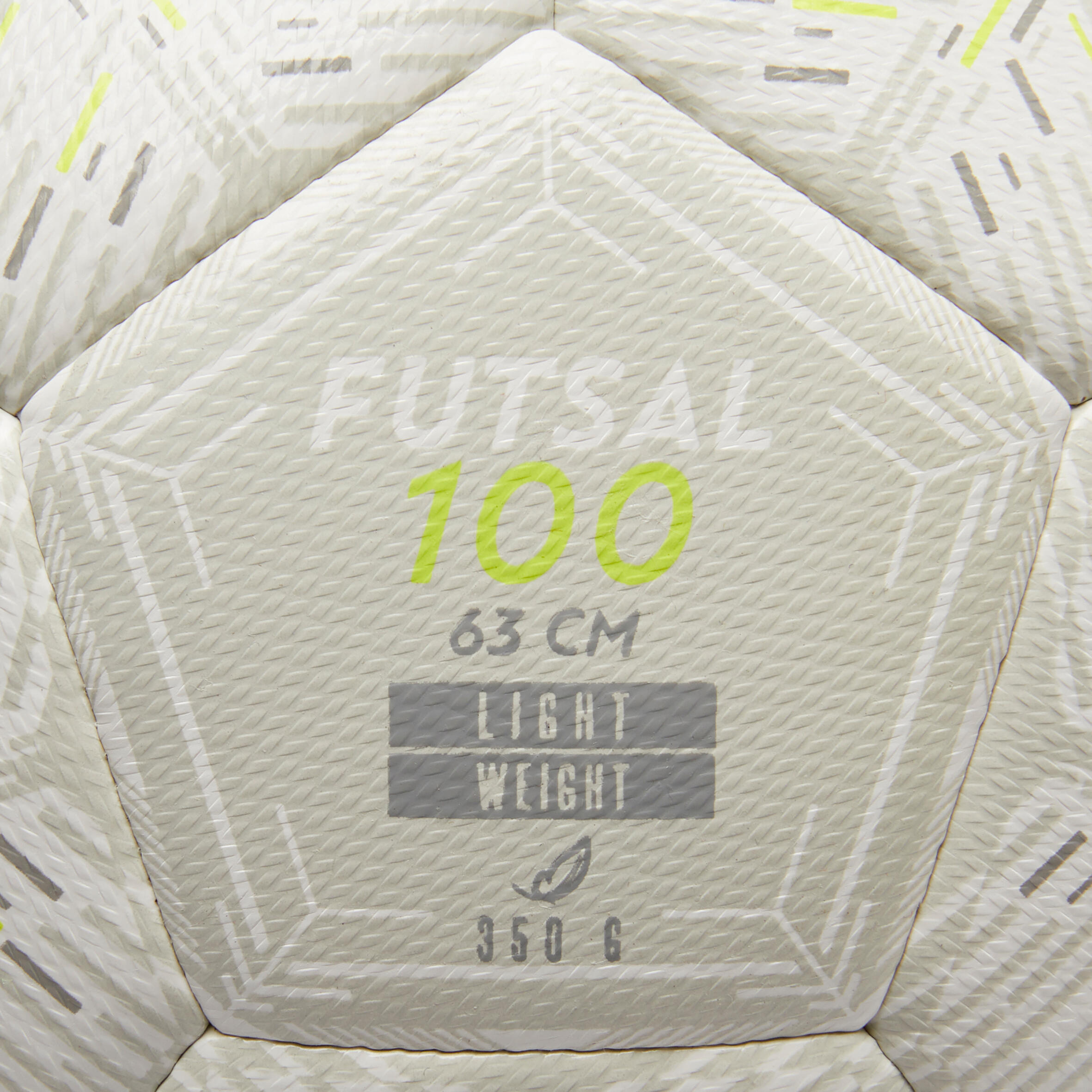 Futsal Ball 100 Light - White