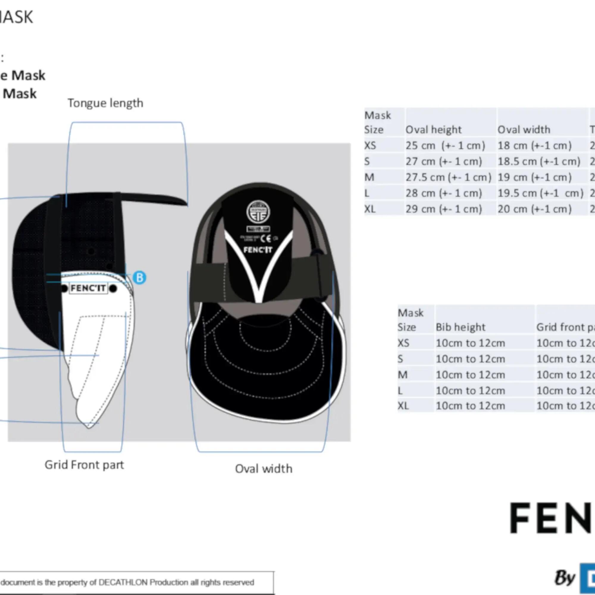 Adult Foil Mask 1600N
