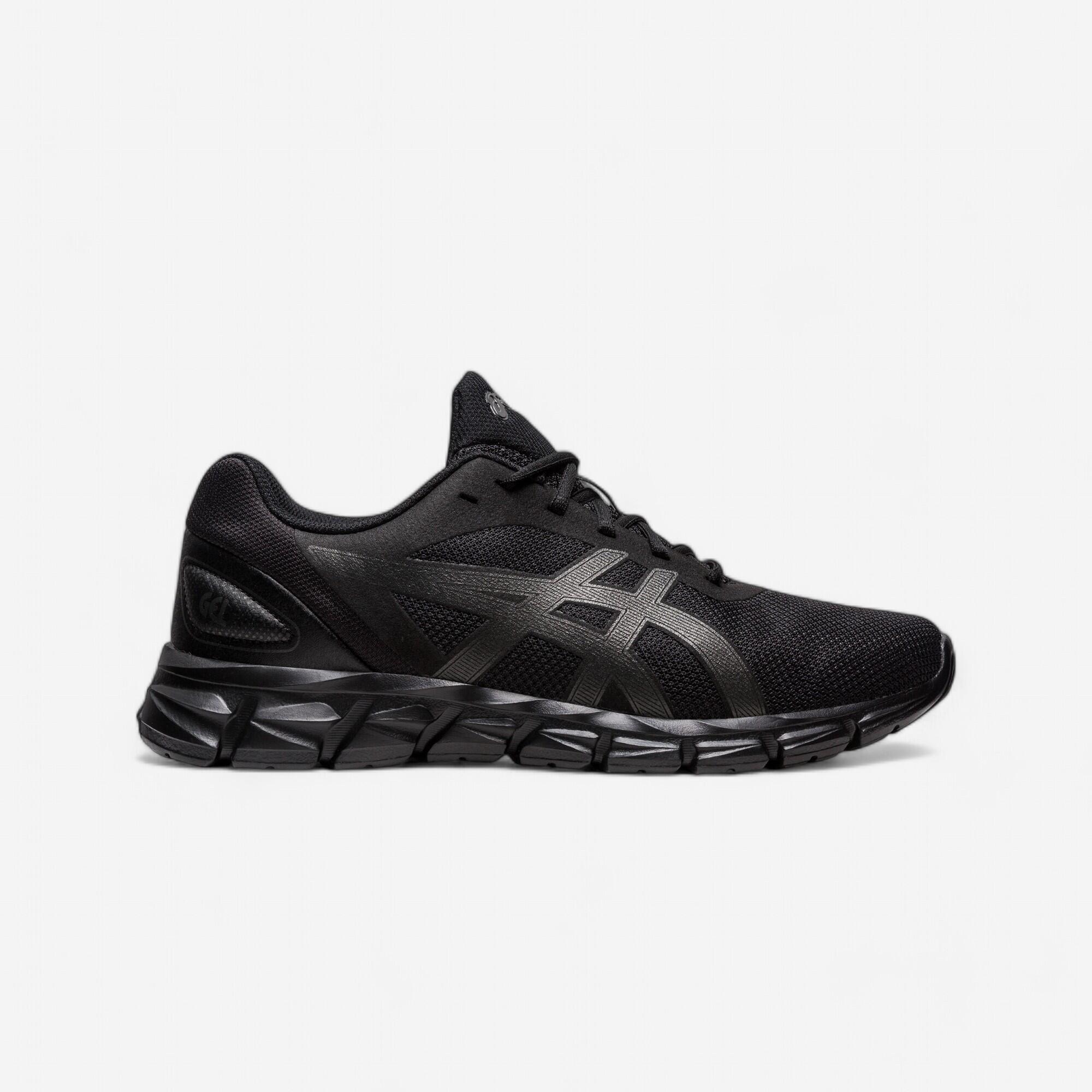 MEN'S ASICS QUANTUM LYTE WALKING TRAINERS - BLACK