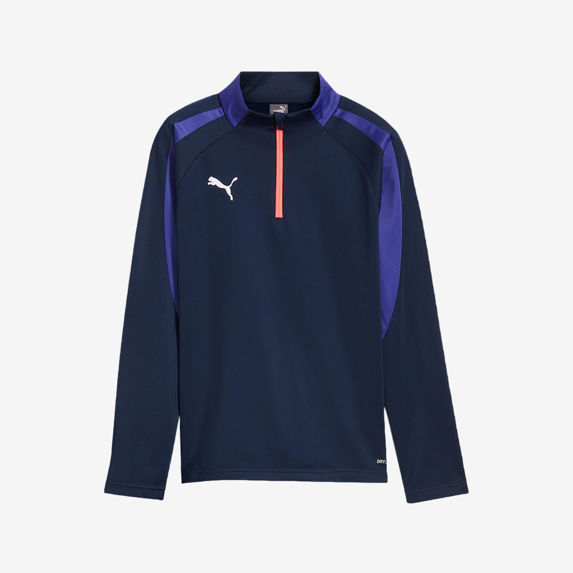 Kids' Training Top IndivLiga 24 - Navy Blue