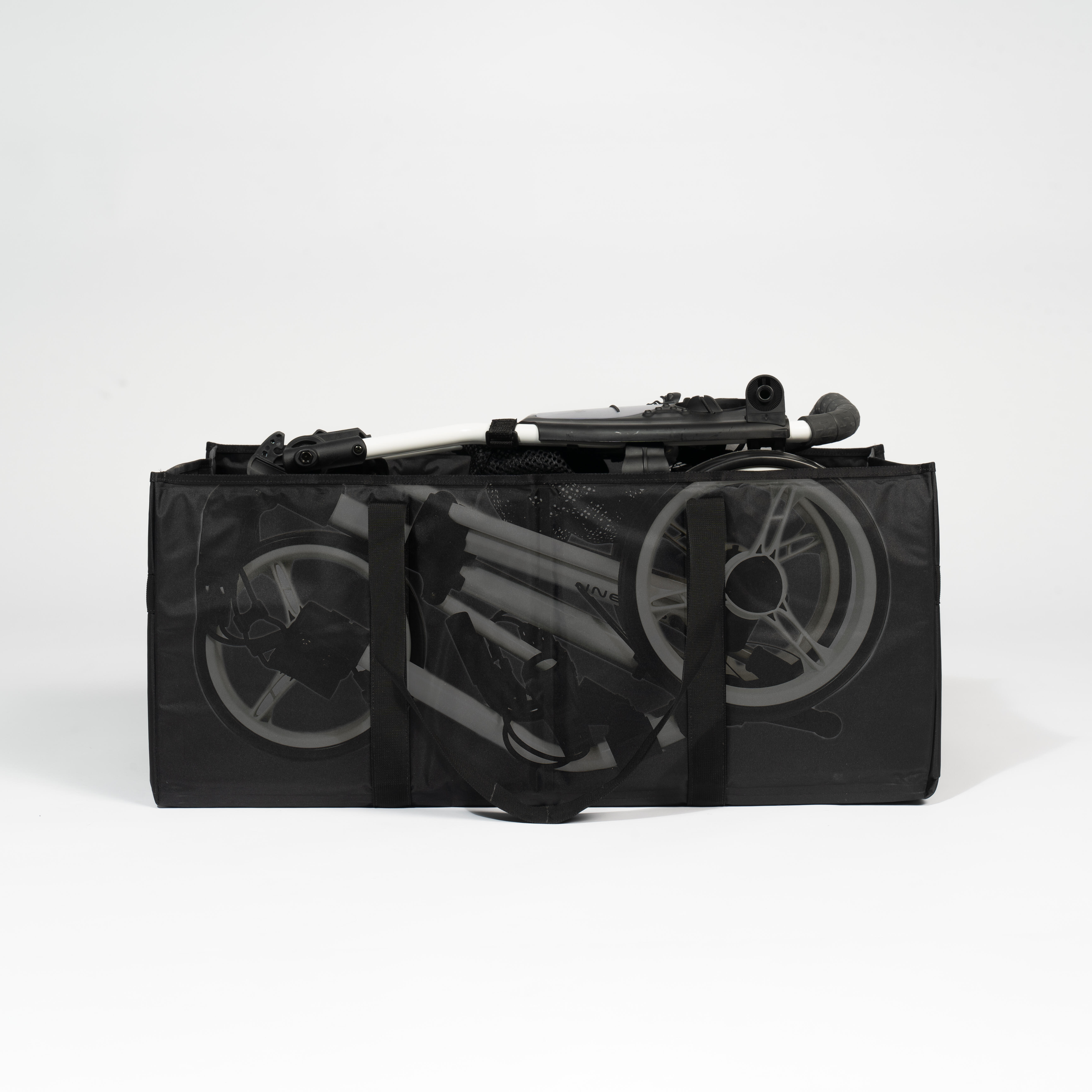 GOLF TROLLEY TRANSPORT BAG CAR BOOT - INESIS