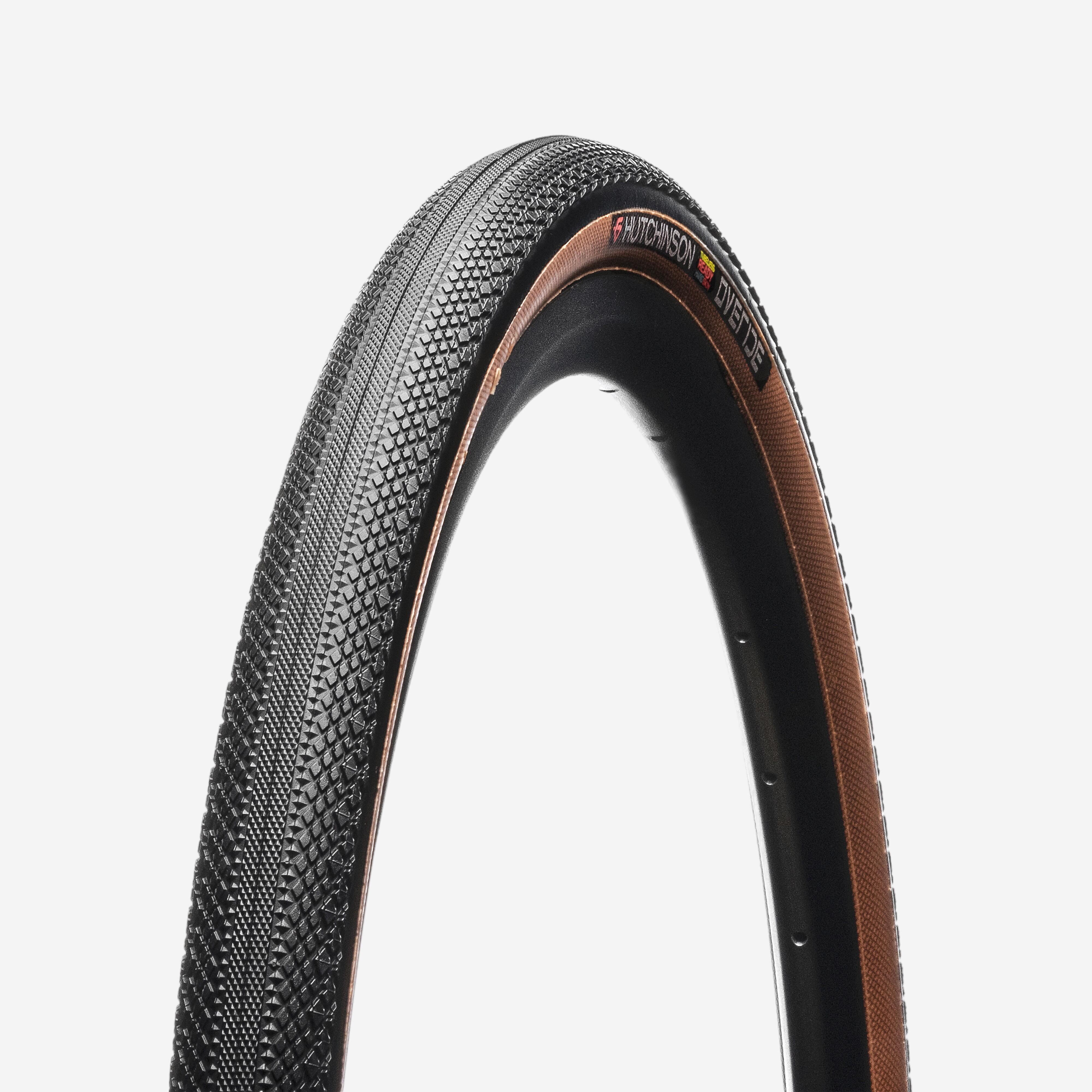 700x40 Hardskin Tubeless Ready Gravel Tyre Overide - Tanwall
