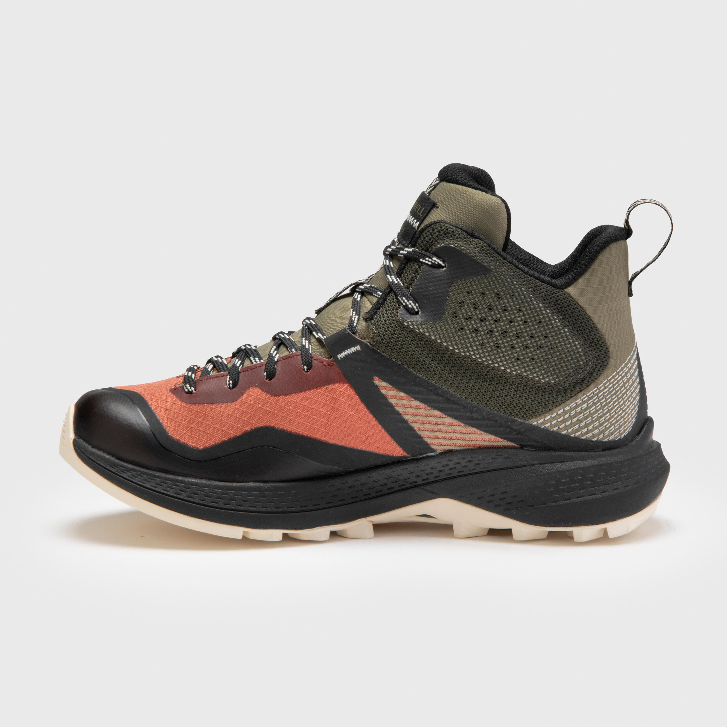 WATERPROOF MOUNTAIN WALKING SHOES - MERRELL MQM MID GTX - WOMEN