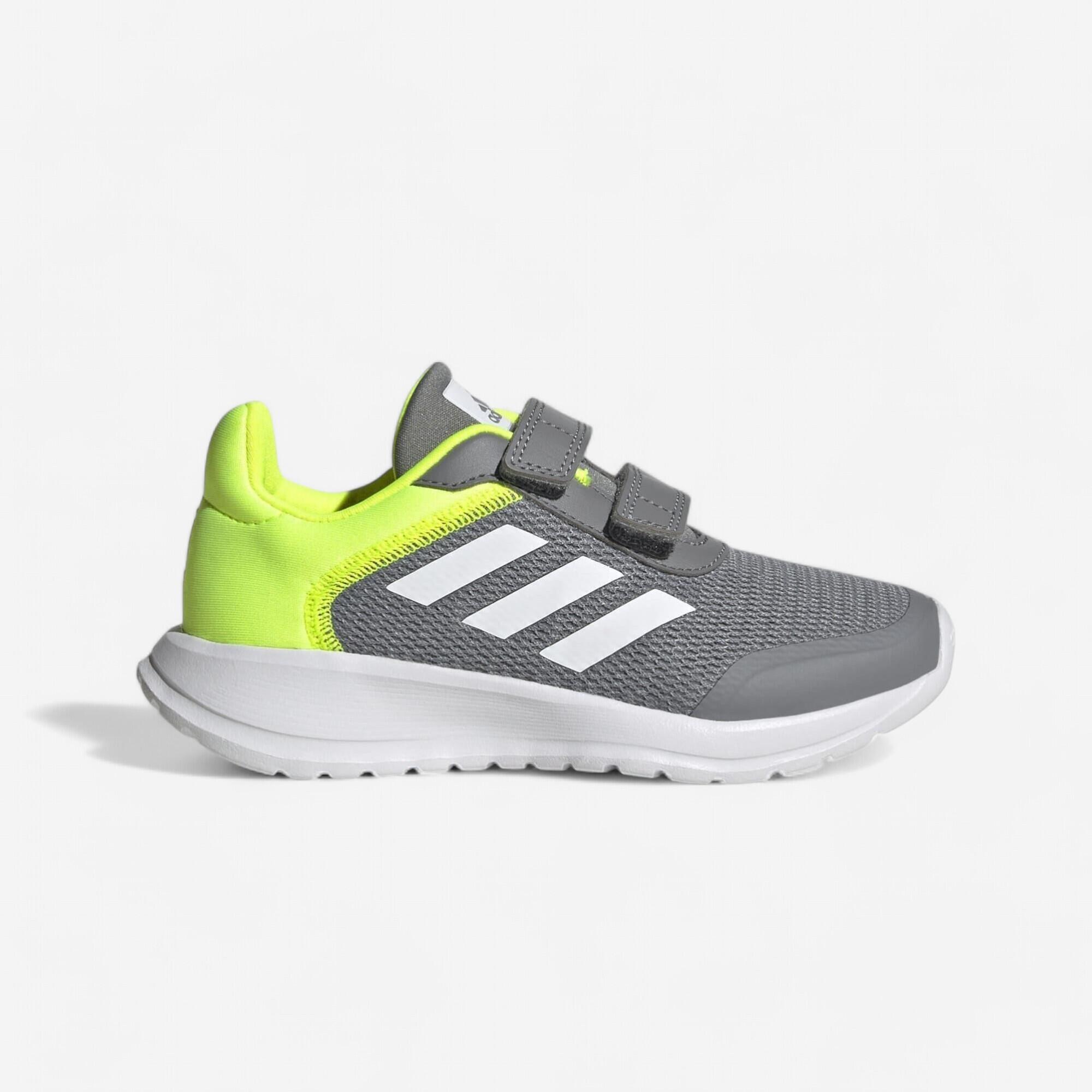 Kids' Shoes Tensaur Run - Grey / White / Yellow