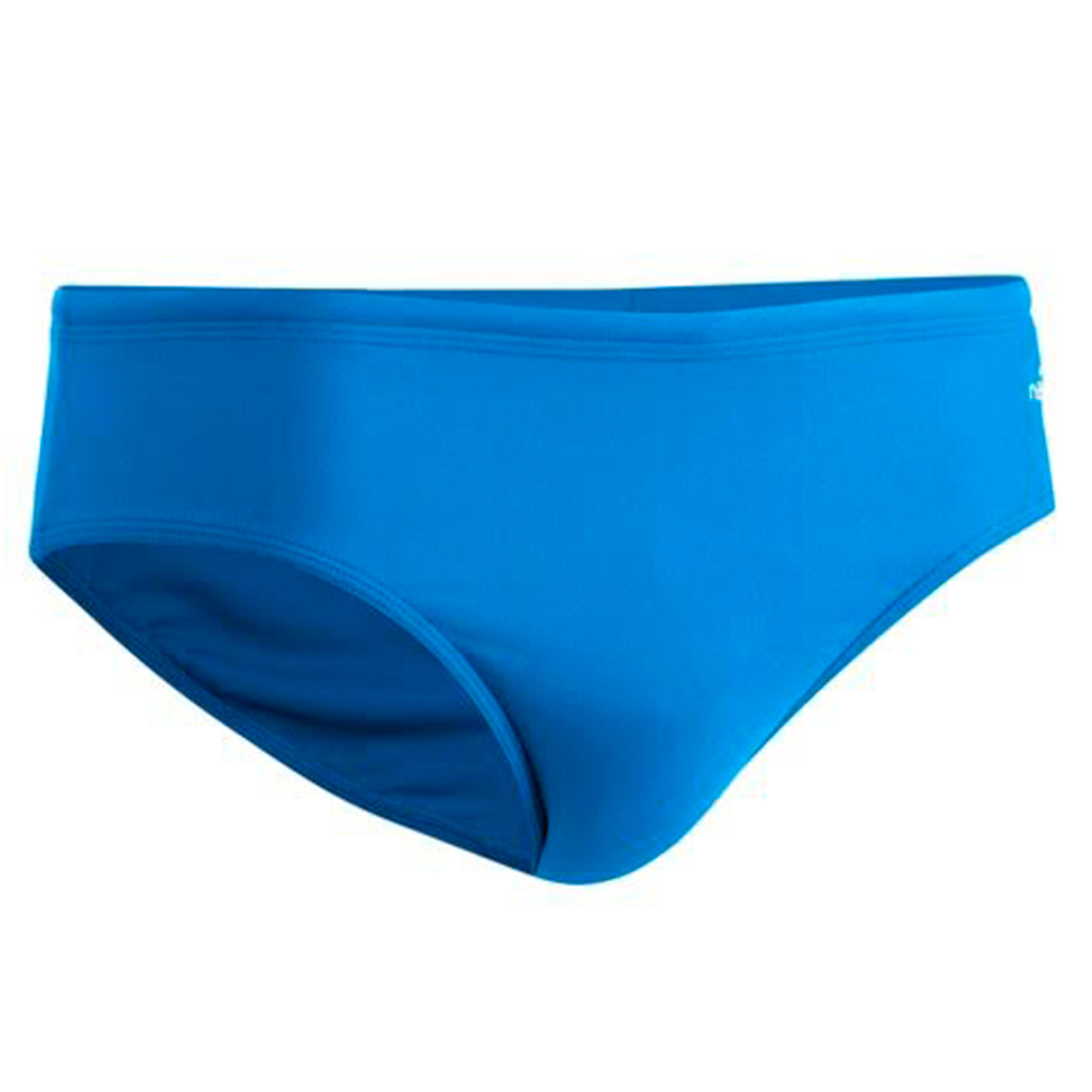 MEN'S SWIMMING TRUNKS 100 BASIC - BLUE
