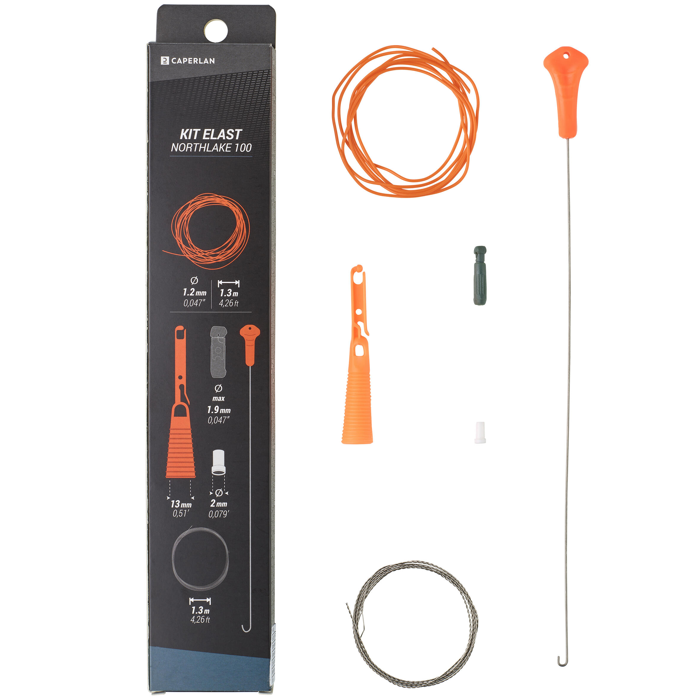 COMPLETE ELASTIC RIGGING KIT FOR NORTHLAKE 100 RODS