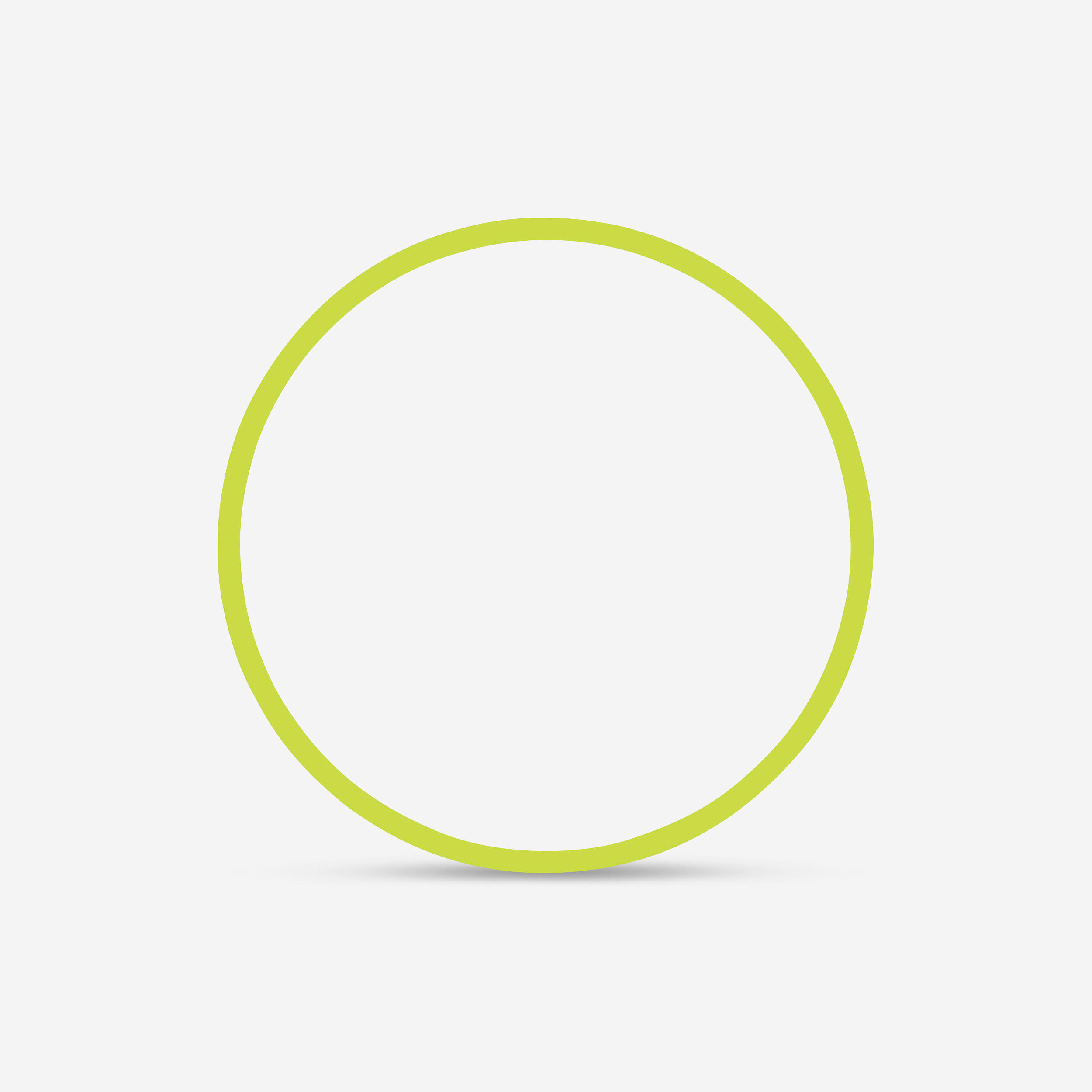 Rhythmic Gymnastics Hoop 50 cm - Green