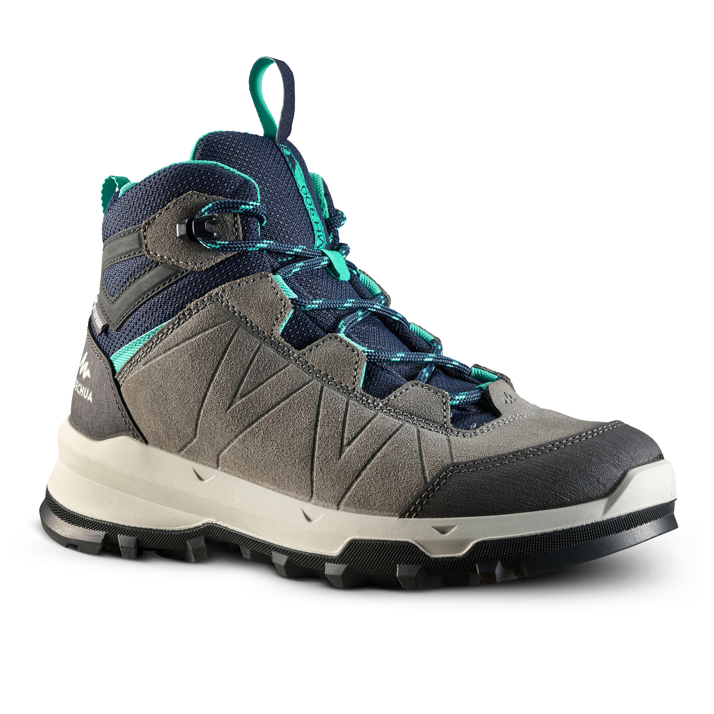 Kids’ Waterproof Mountain Walking Boots - MH500 Sizes 10-6
