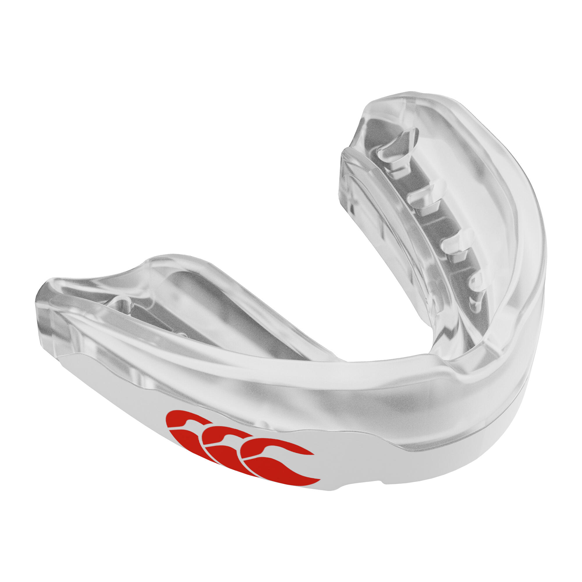 Adult Rugby Mouthguard MG500 - White & Red
