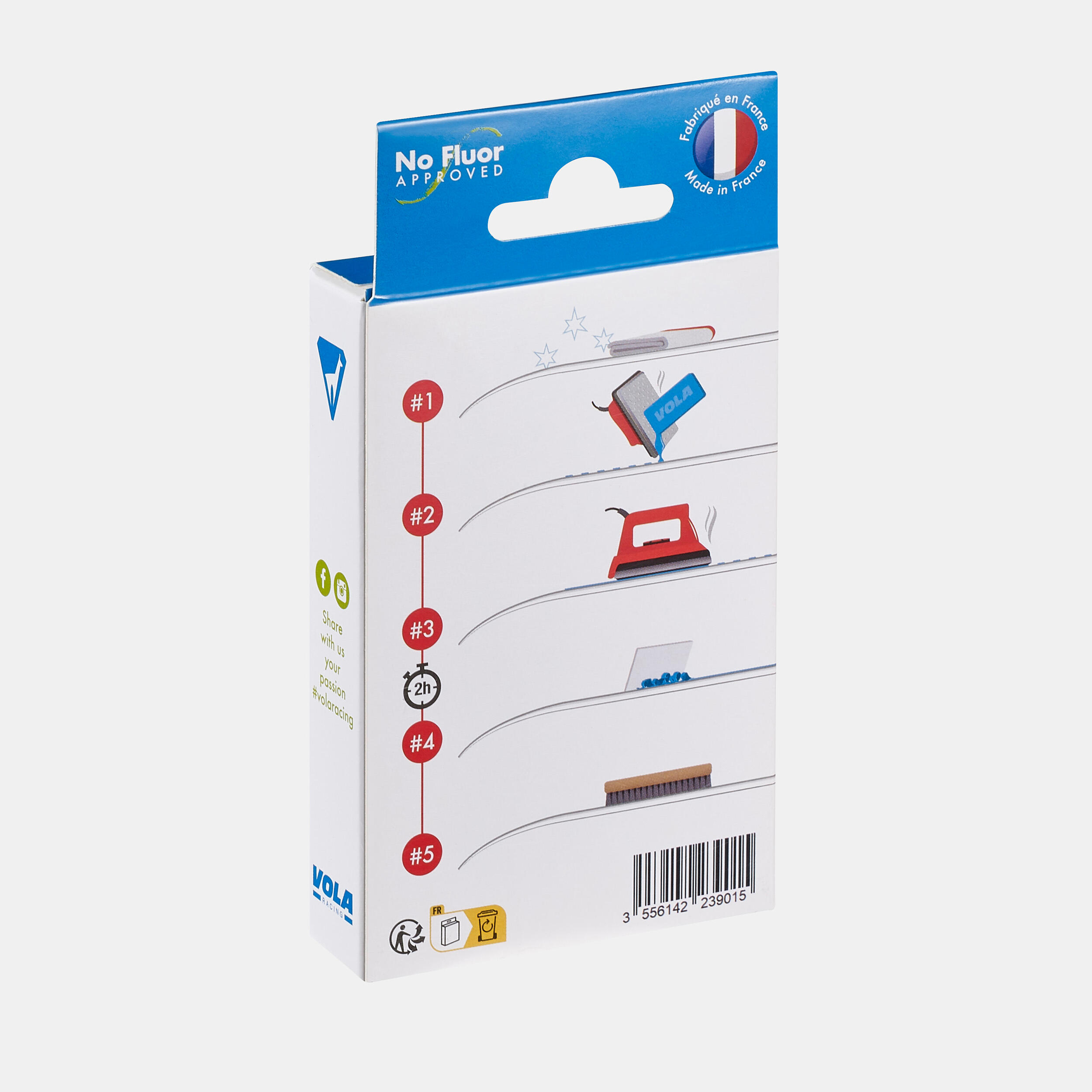 110g competition wax for skis/snowboards  cold temperature (-25° / -15°)