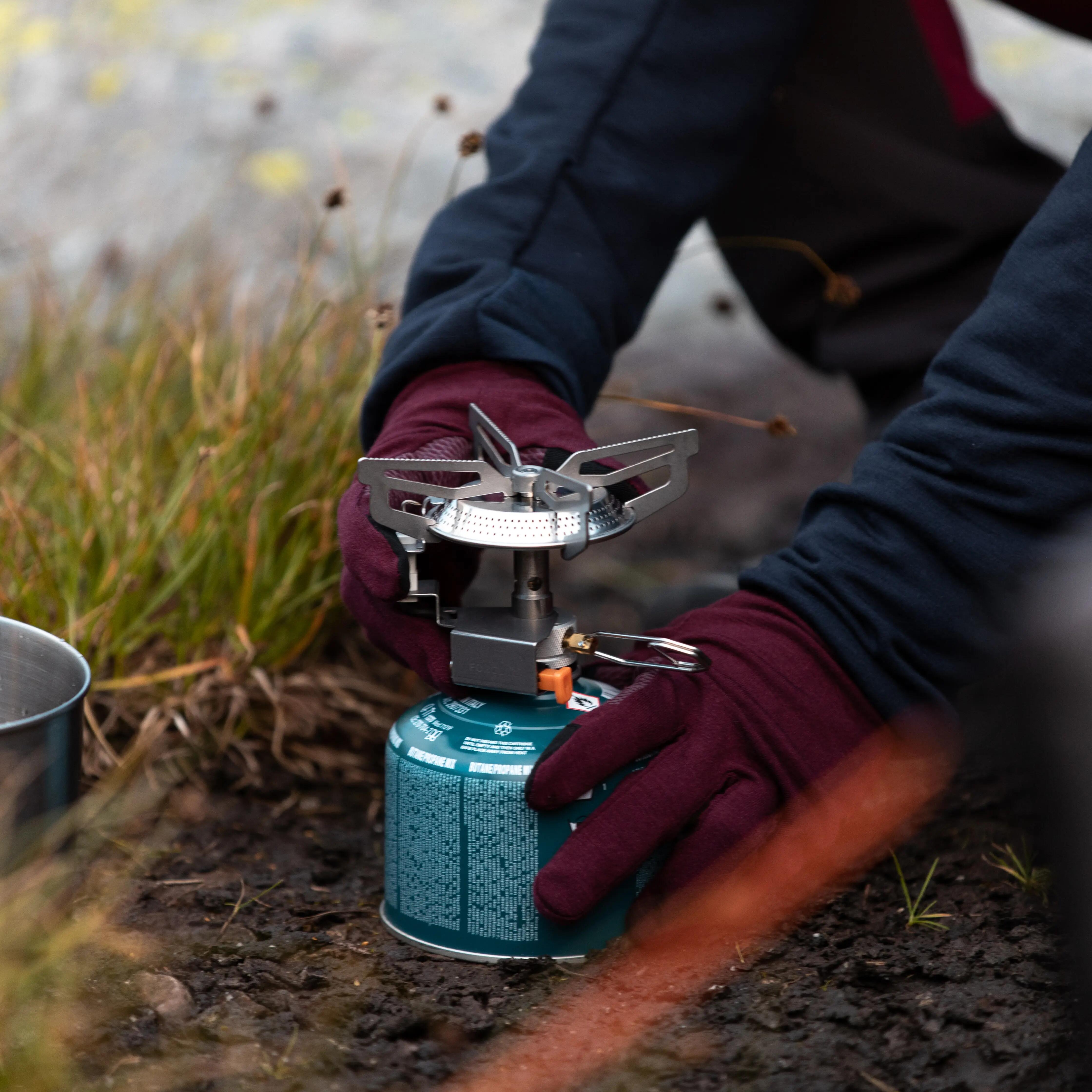 Gas stove with lighter - MT100