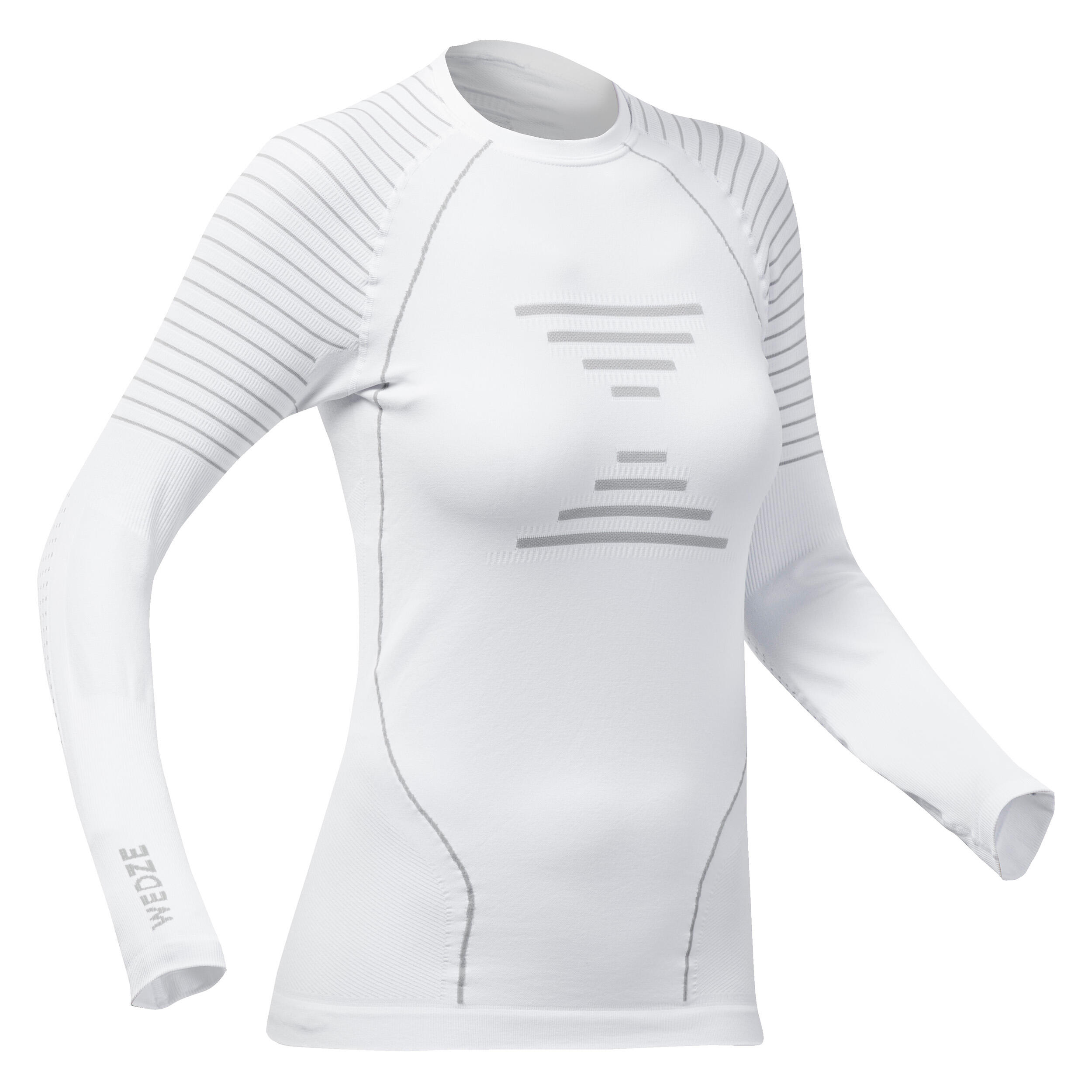 Women’s ski thermal base layer top 900 - white