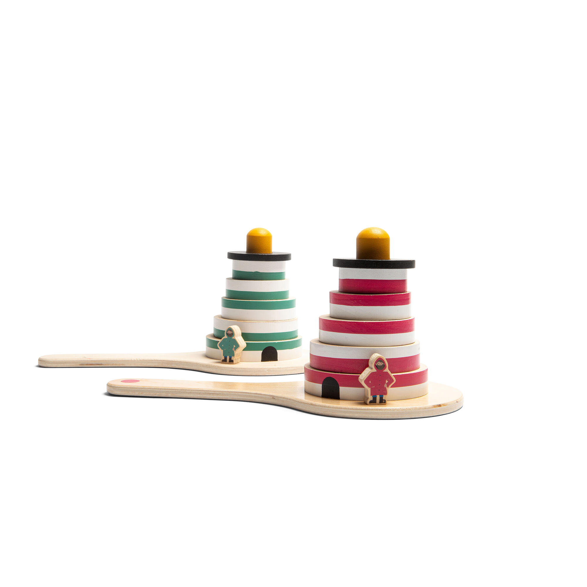 Lighthouse Relay - Kids' Wooden Game of Skill