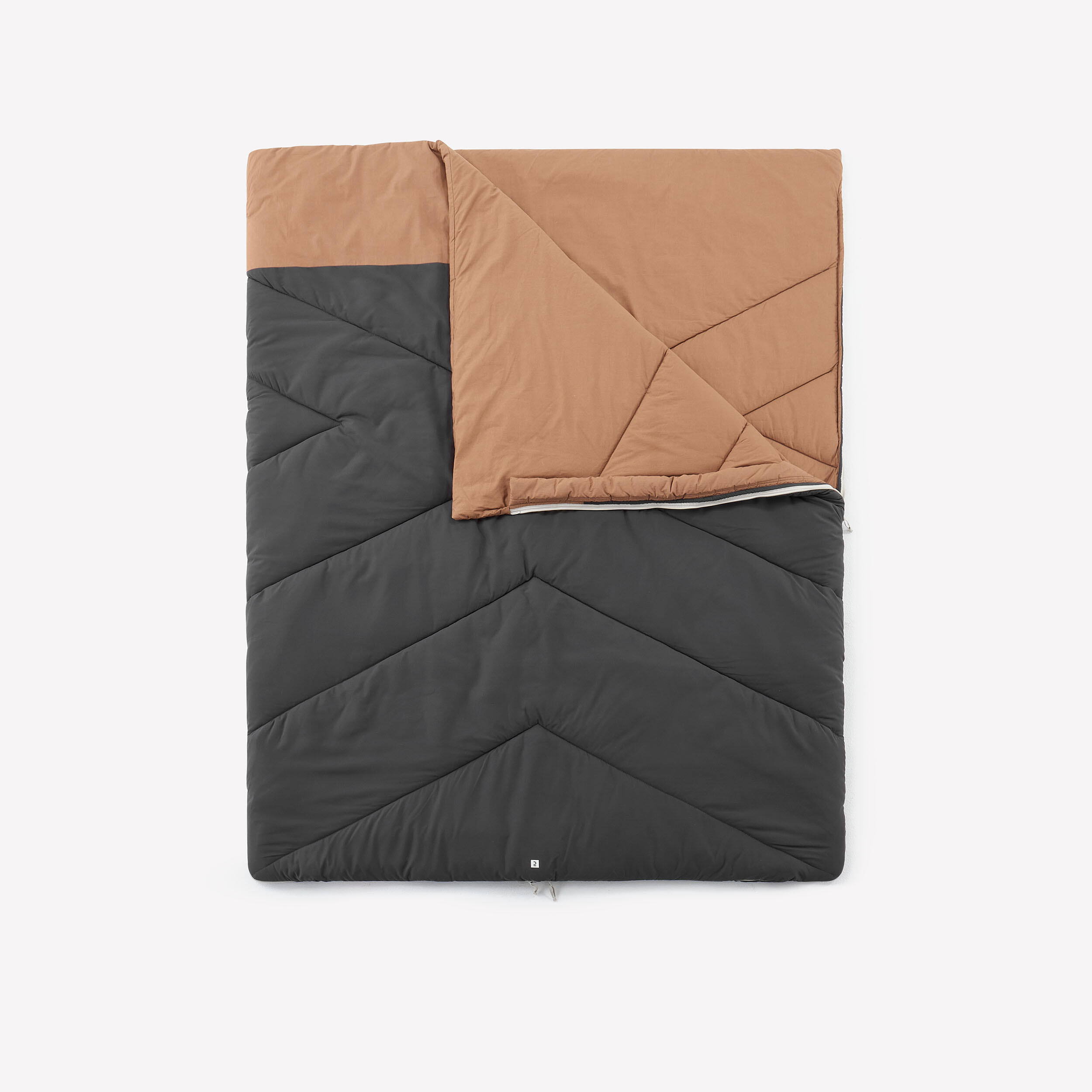 CAMPING SLEEPING BAG – 10° COTTON DOUBLE ULTIM COMFORT - 2 PERSON