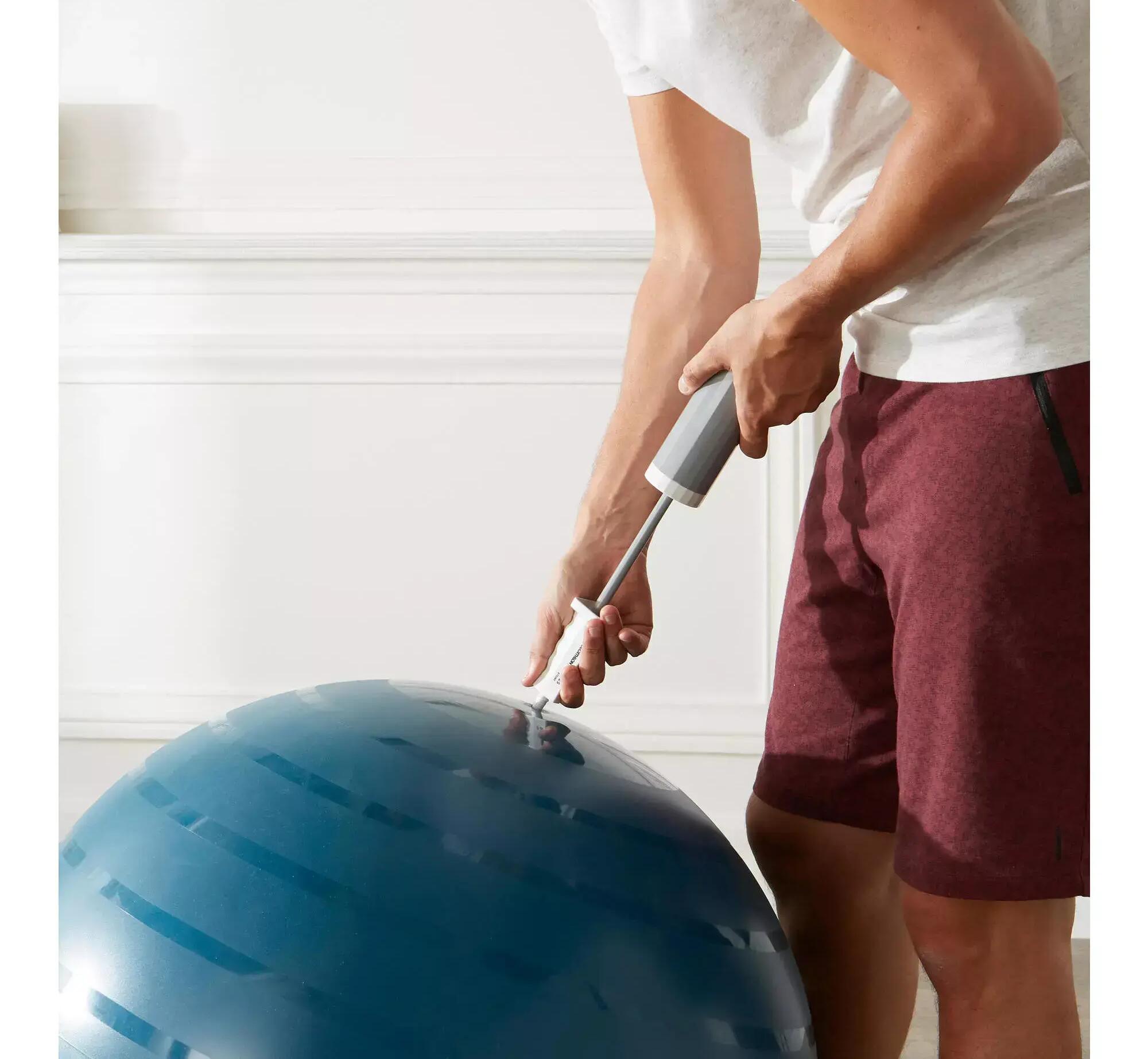 Fitness Gym Ball Air Pump 0.9 L - White