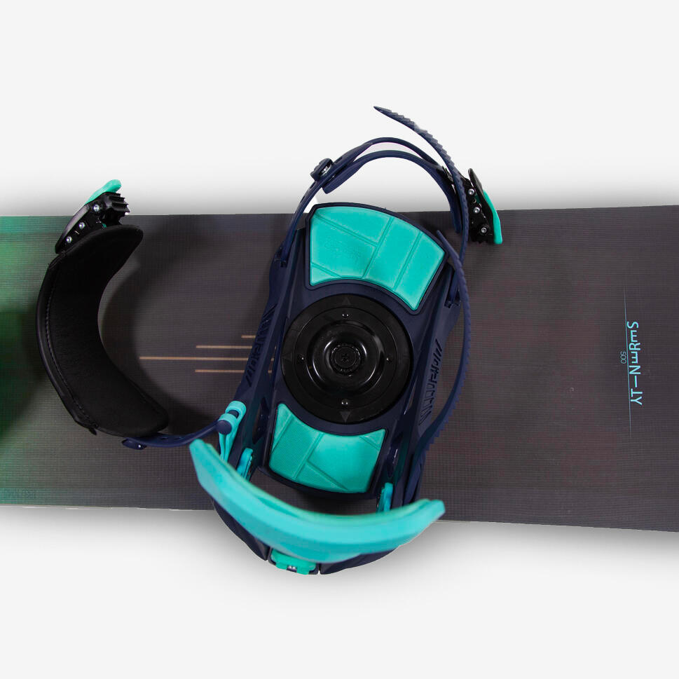 Women's rental snowboard bindings  Serenity 500 Rental - Blue