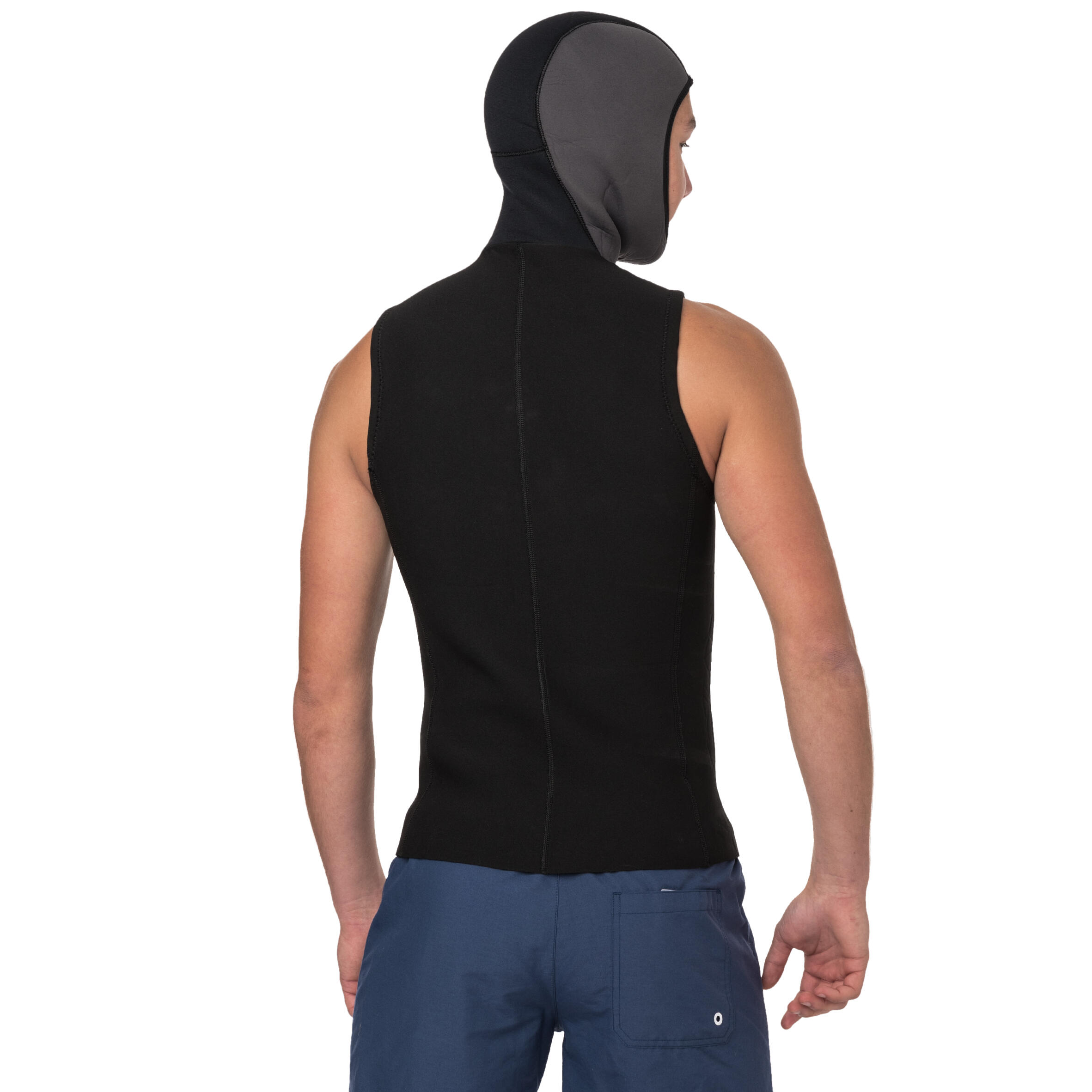 Neoprene hooded scuba diving SCD top 3/2 mm
