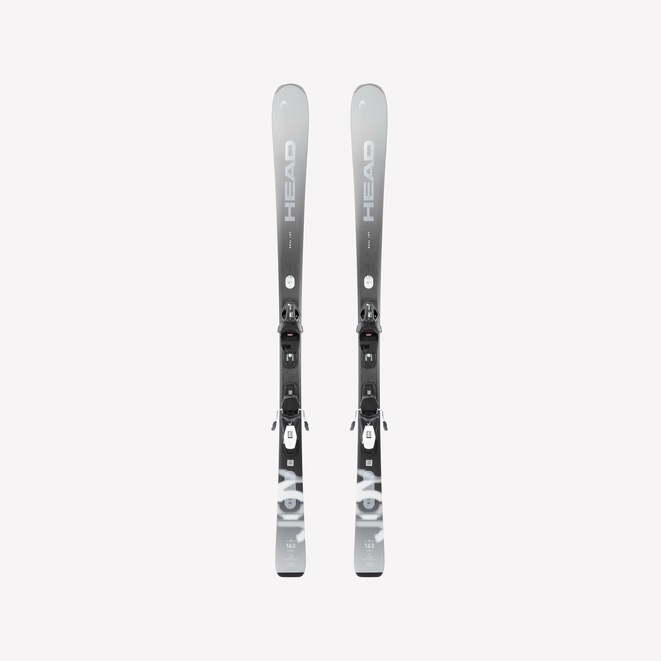 WOMEN'S ALPINE SKI WITH BINDINGS - HEAD REAL JOY W