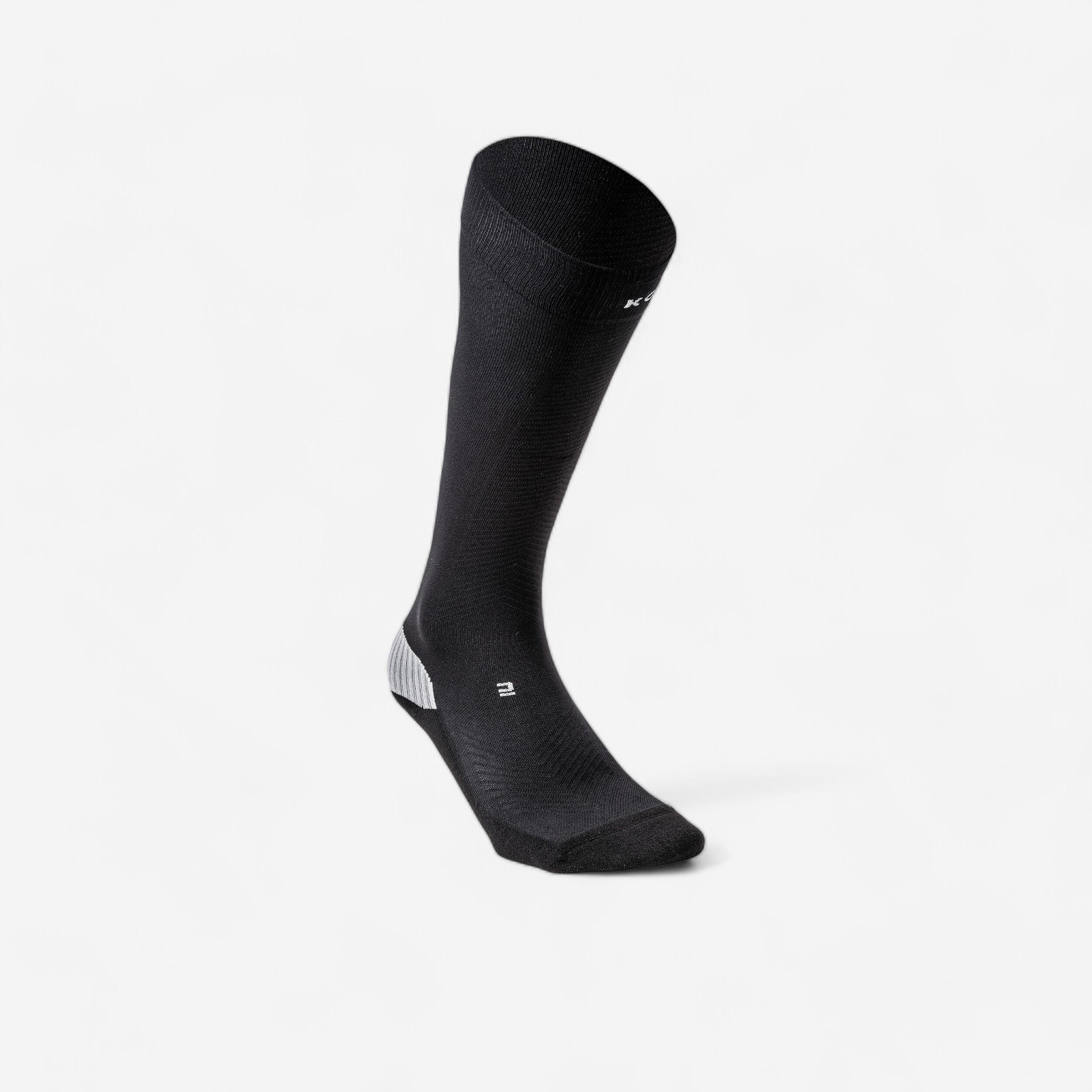 Adult Field Hockey Liner Socks FH500 - Black