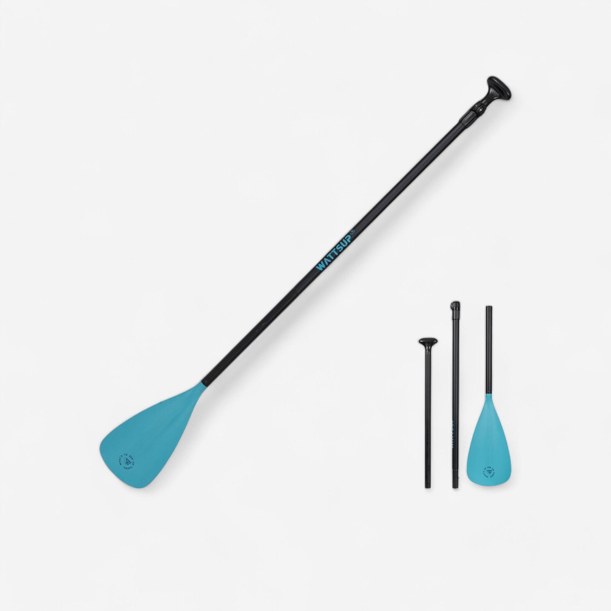 SUP paddle separable Wattsup  adjustable in 3 sections (165–205 cm)