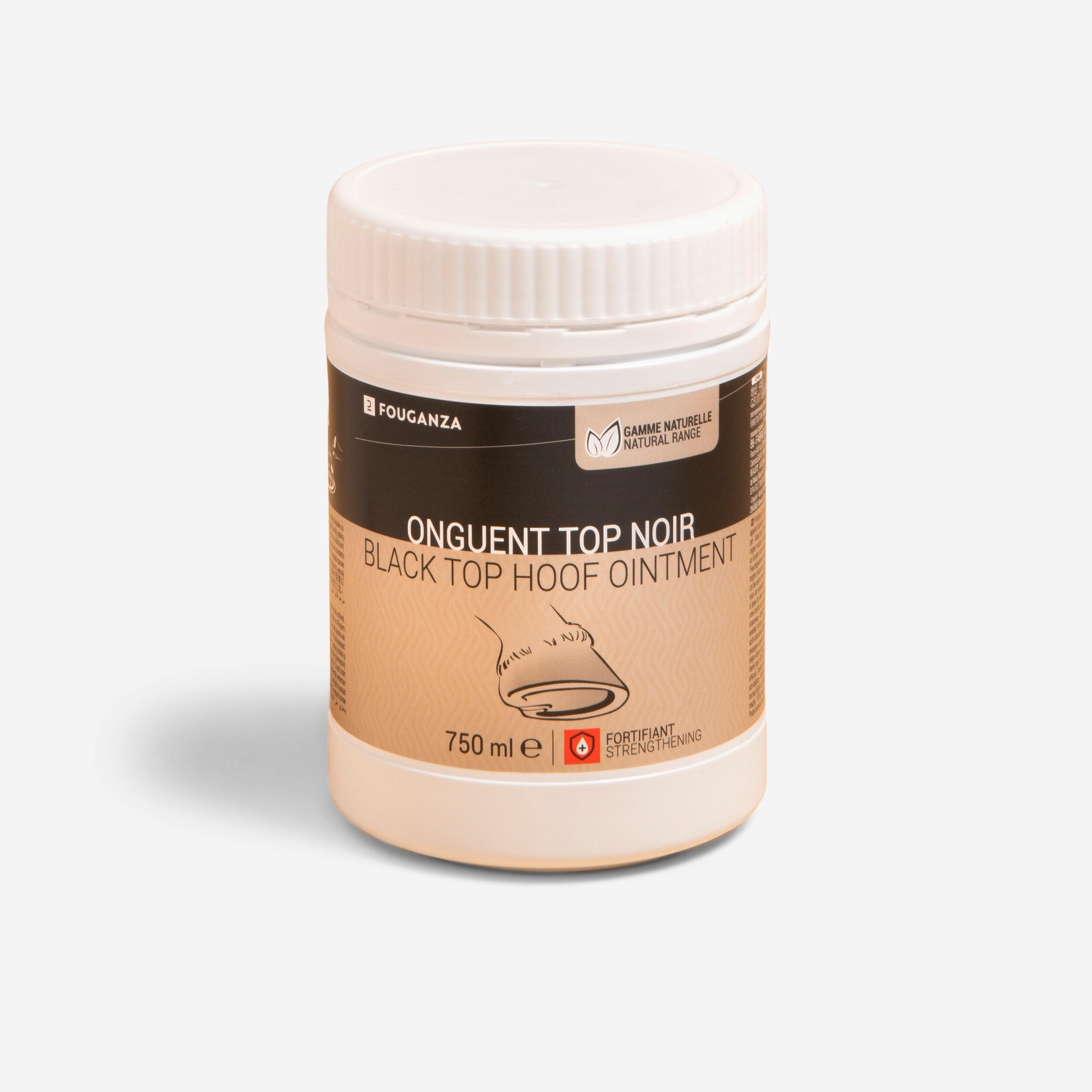 Natural Hoof Grease for Horse and Pony - Fortifying Ointment 750 ml