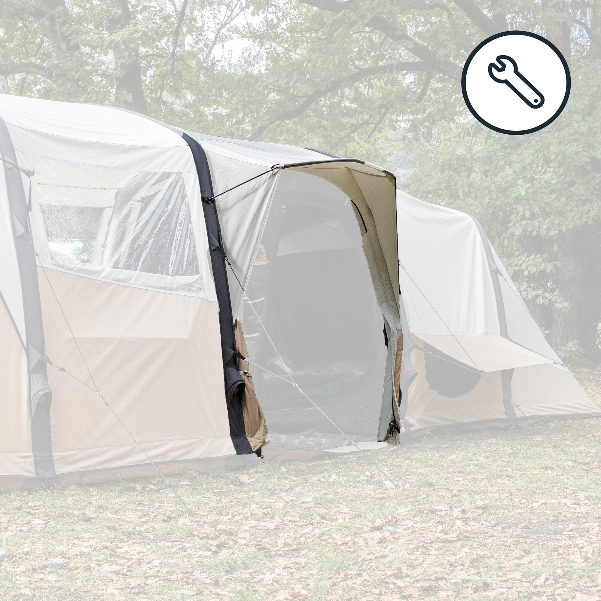 Side Door Pole Kit Air Seconds 6.3 Polycotton Tent Spare Part