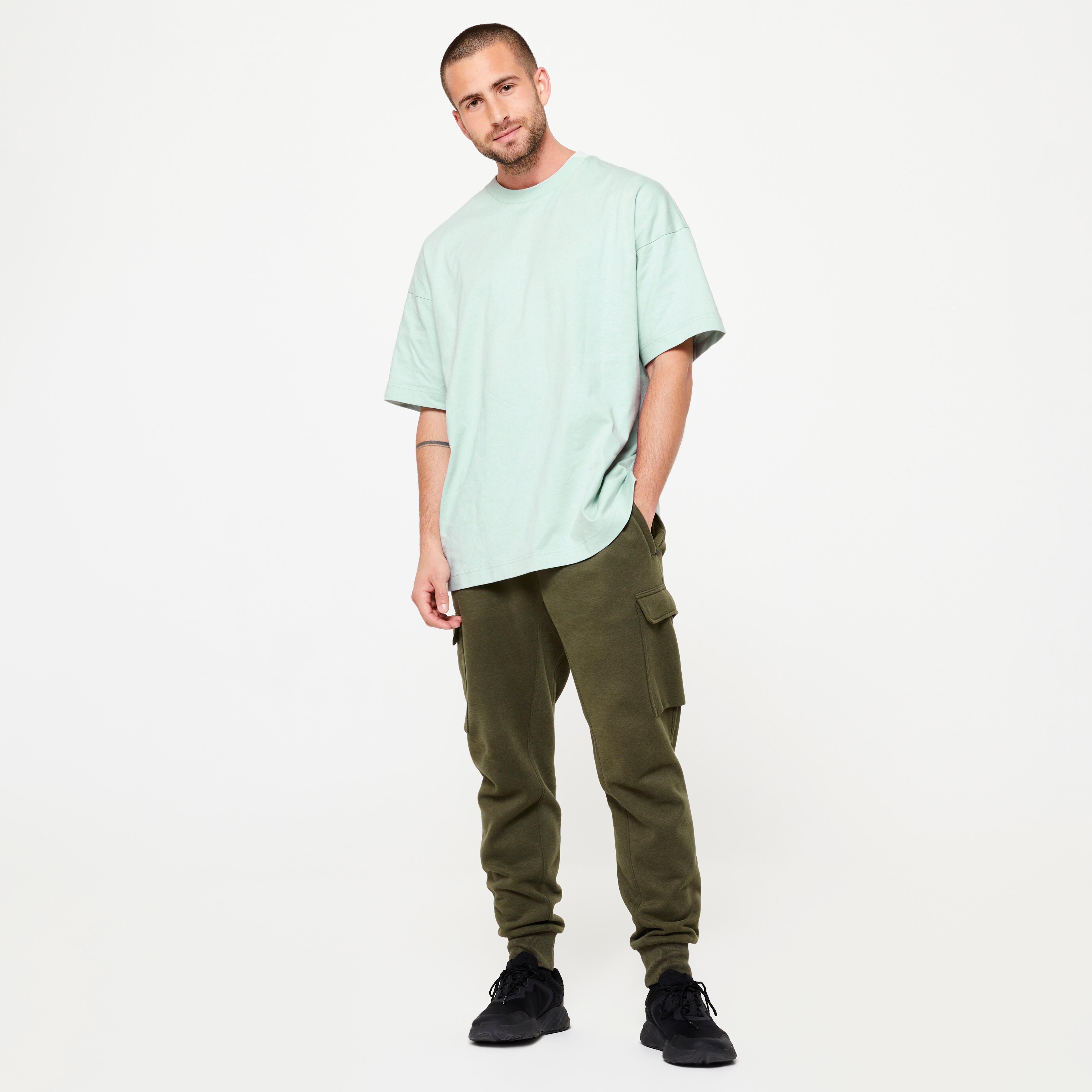 Men's Oversize T-Shirt - Green